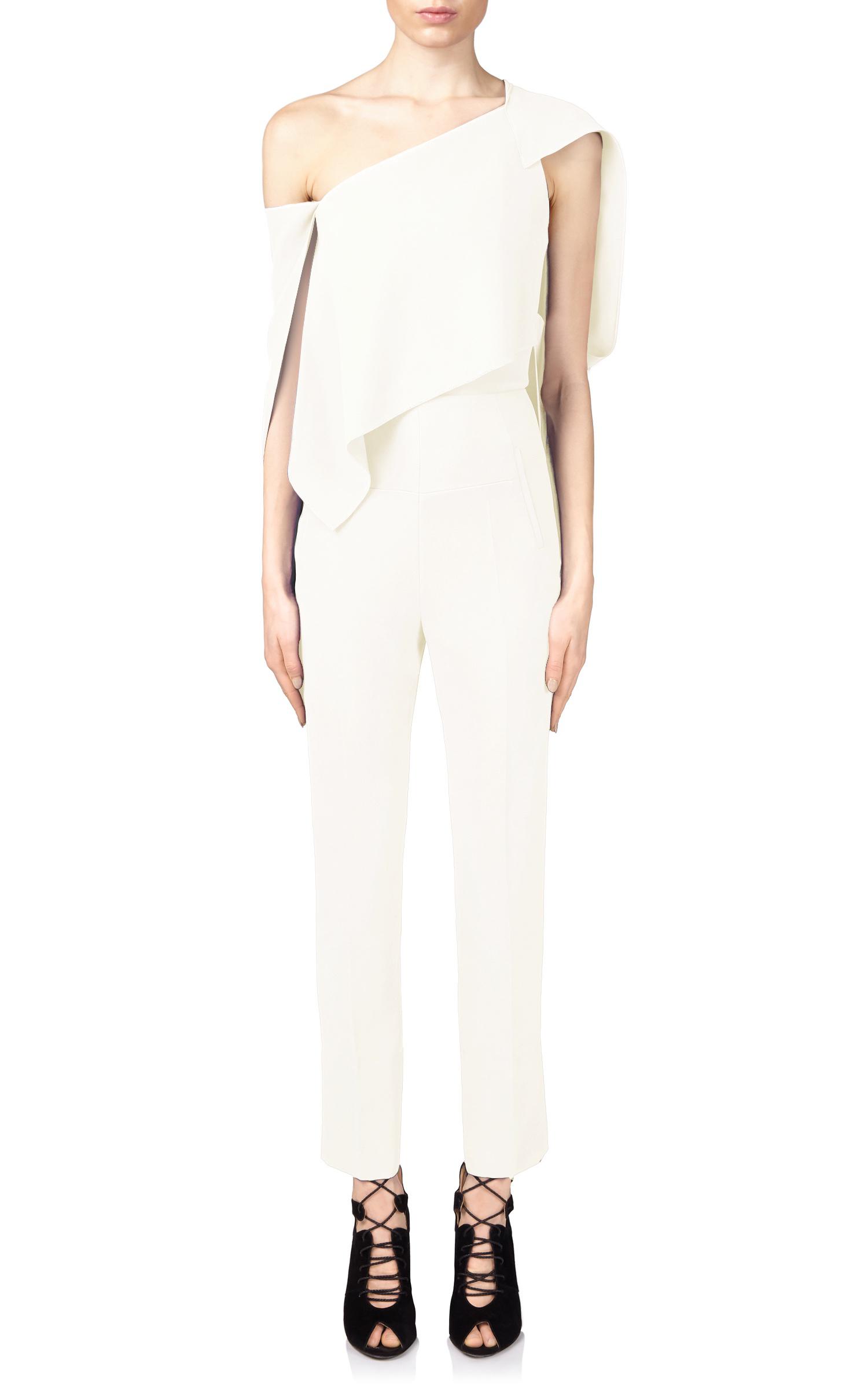 roland mouret white jumpsuit