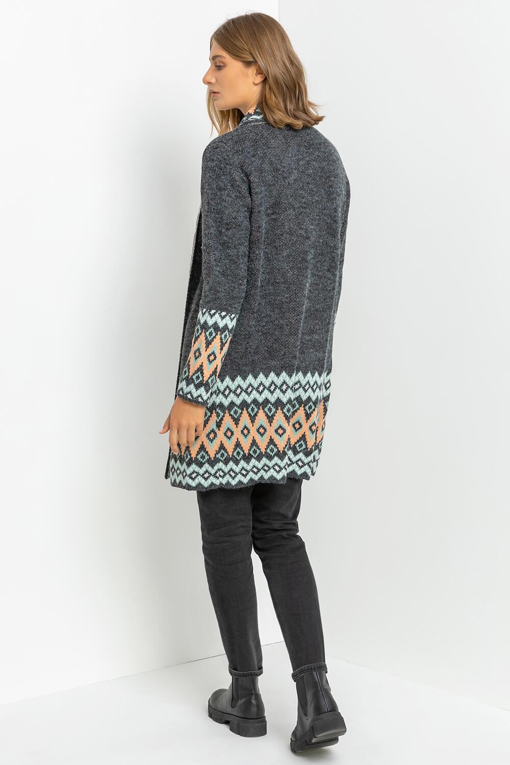 Roman Aztec Border Print Longline 