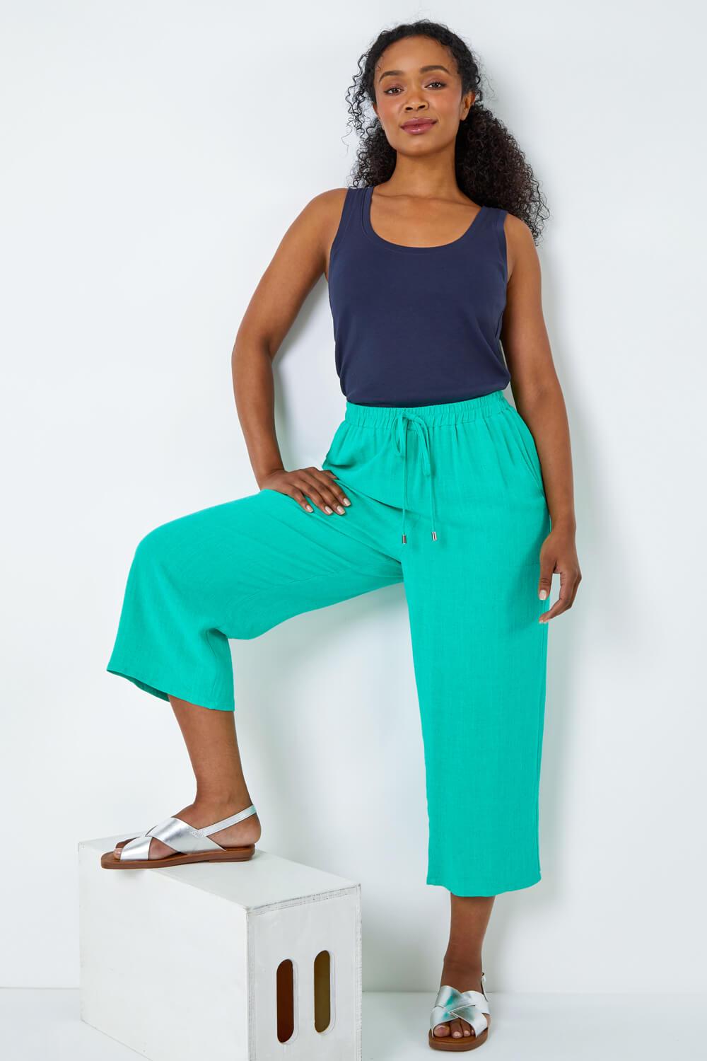 Roman originals hotsell cropped trousers