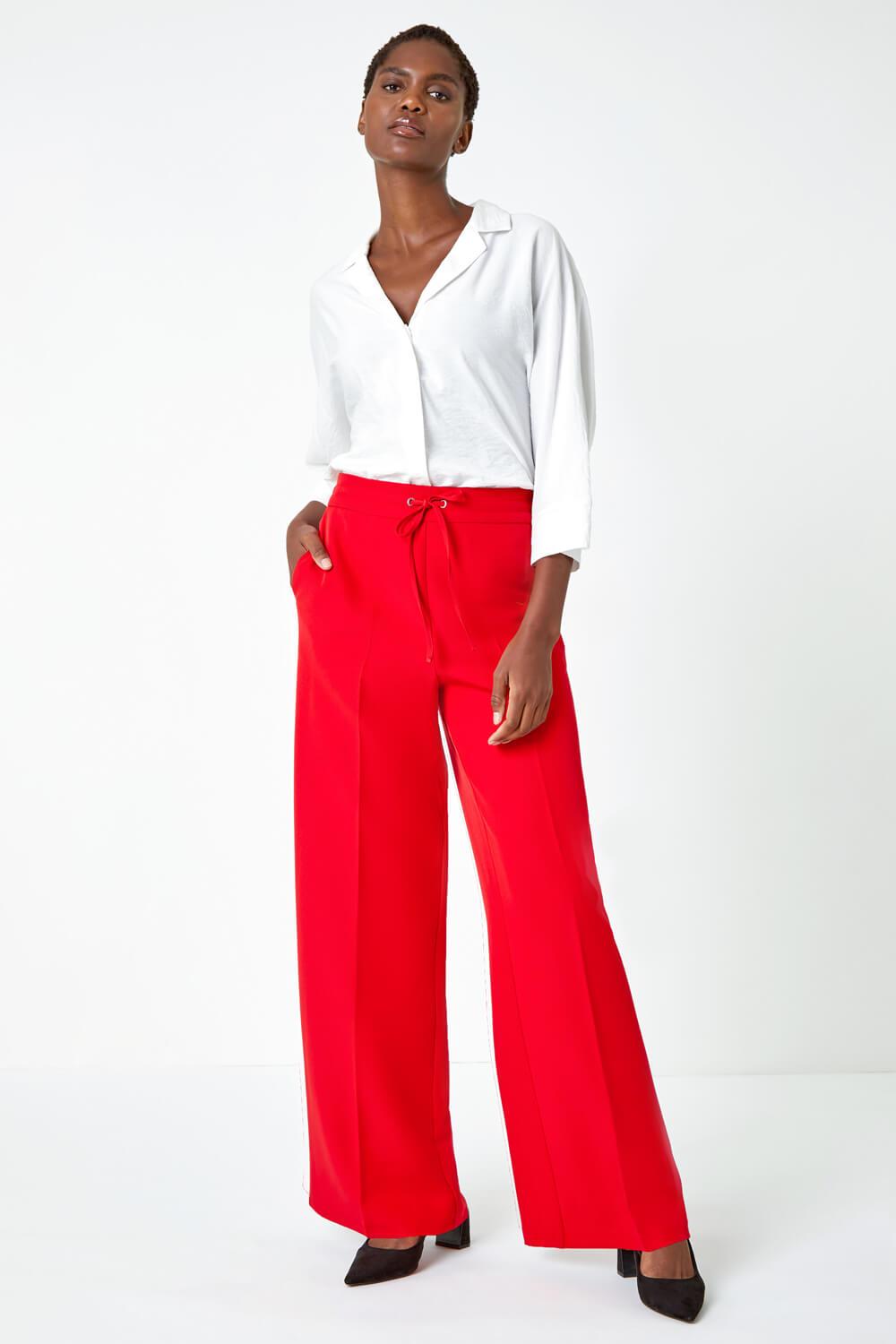 Roman top palazzo trousers