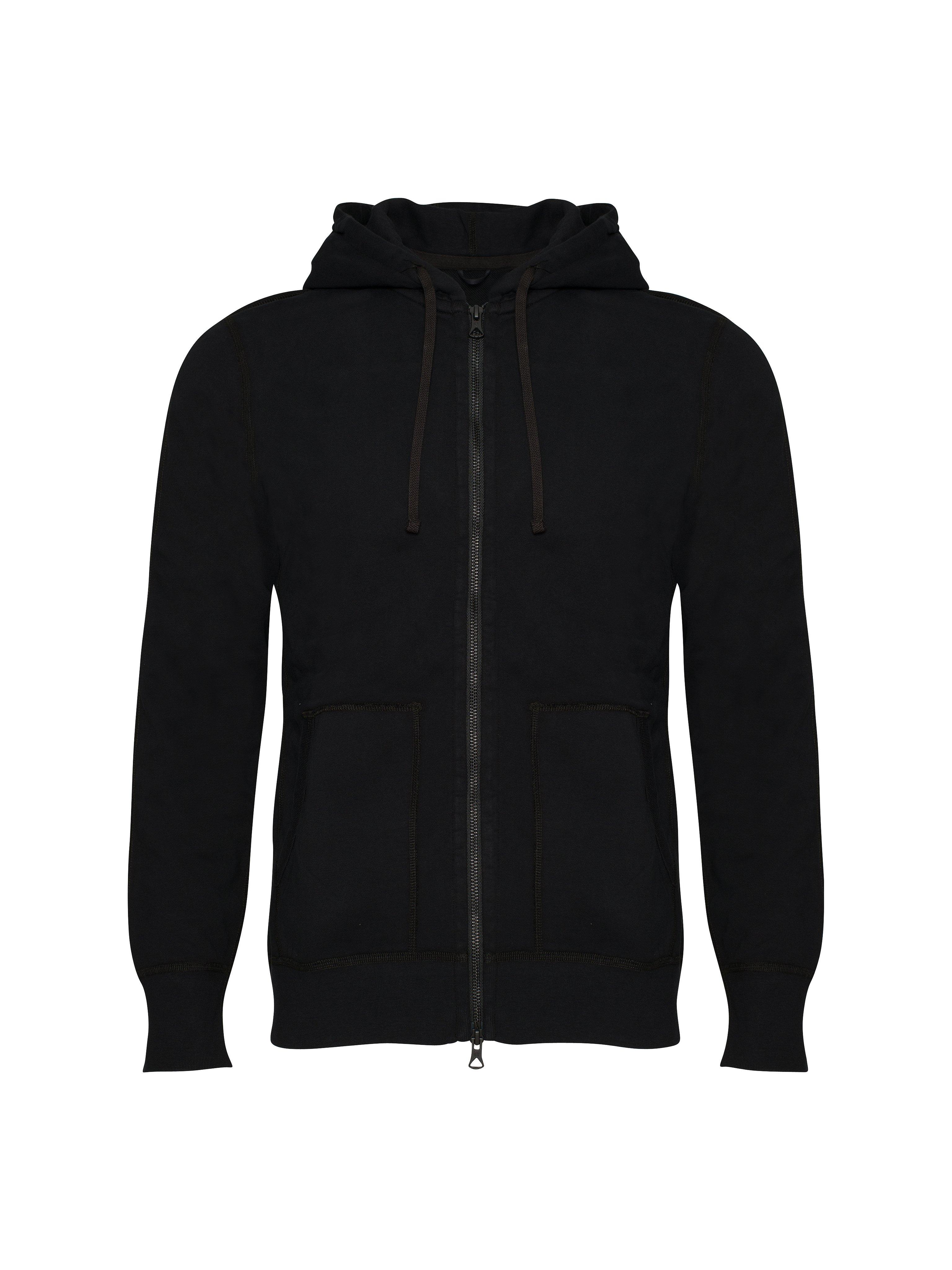 Reigning Champ Knit Lightweight Terry Full Zip Hoodie in Black for Men ...