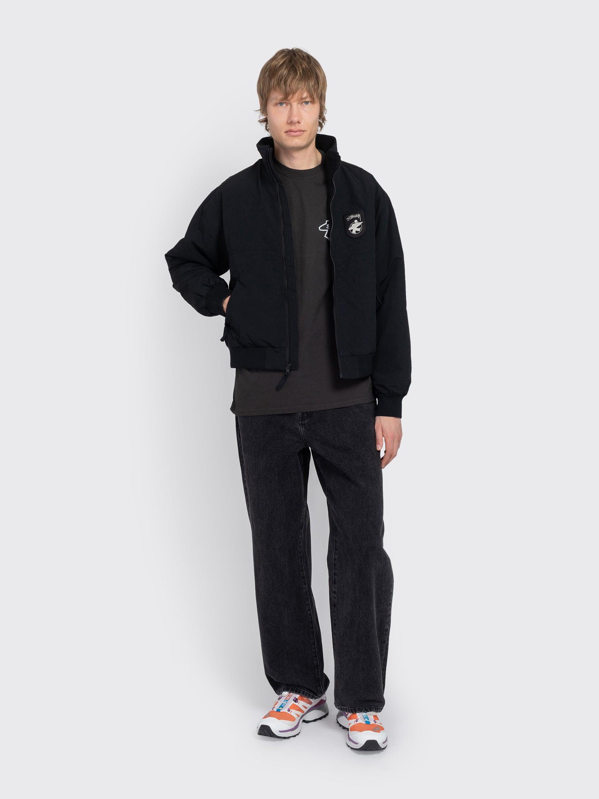 Stussy Polar Fleece Lined Jacket in Blue for Men | Lyst