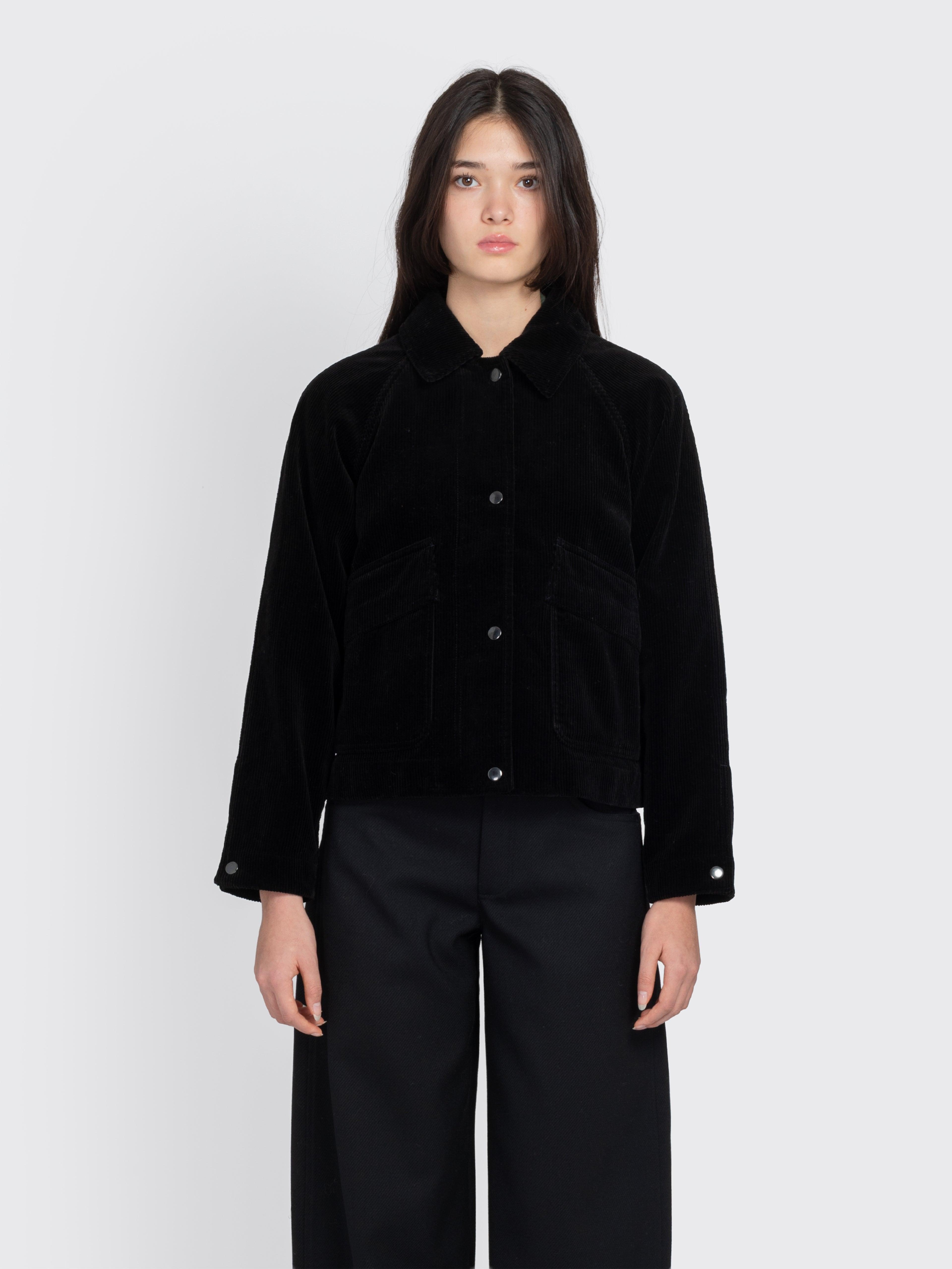 Margaret Howell Mhl. Raglan Work Jacket Heavy Corduroy in Black | Lyst