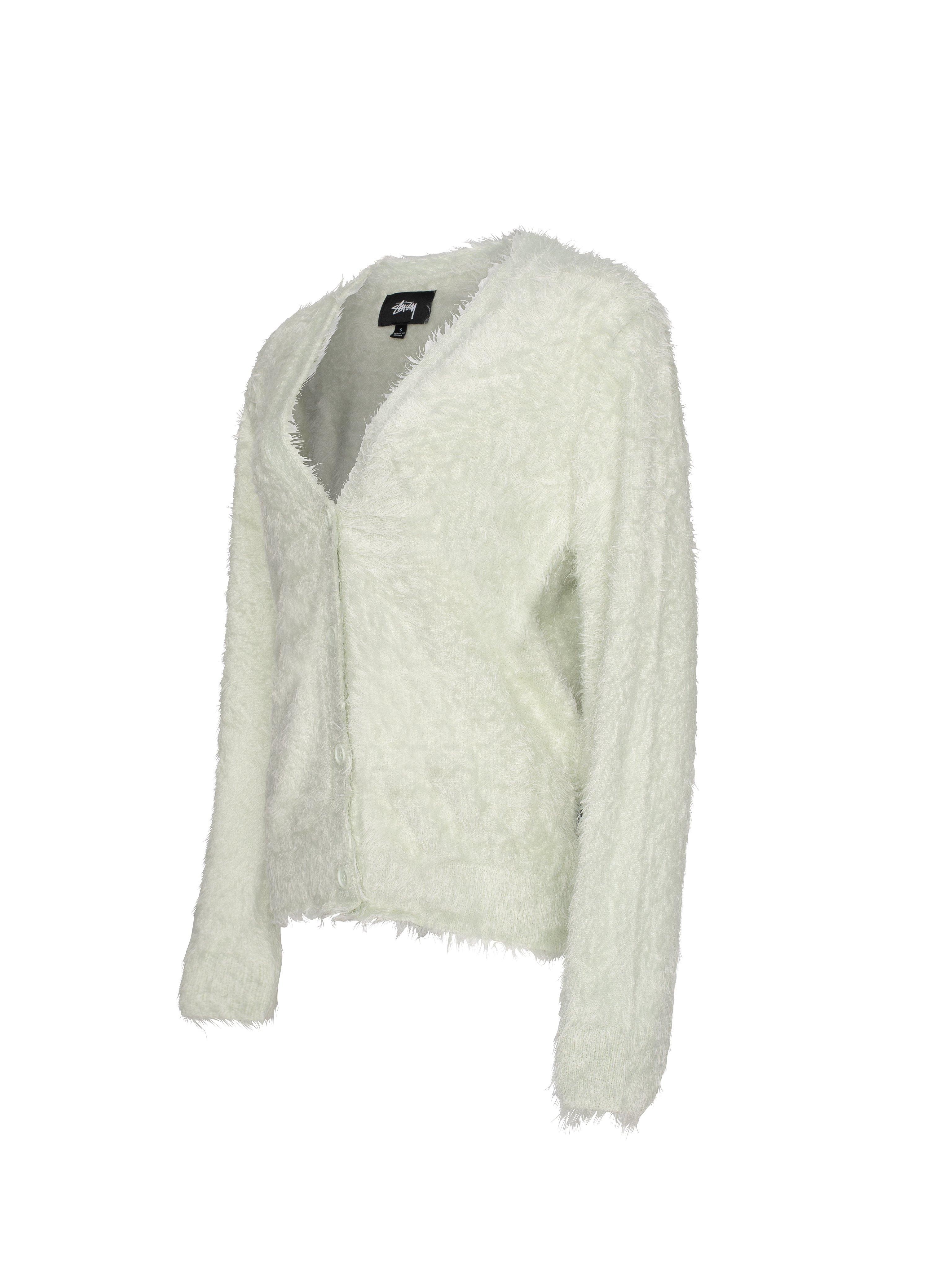 stussy menlo scruffy cardigan
