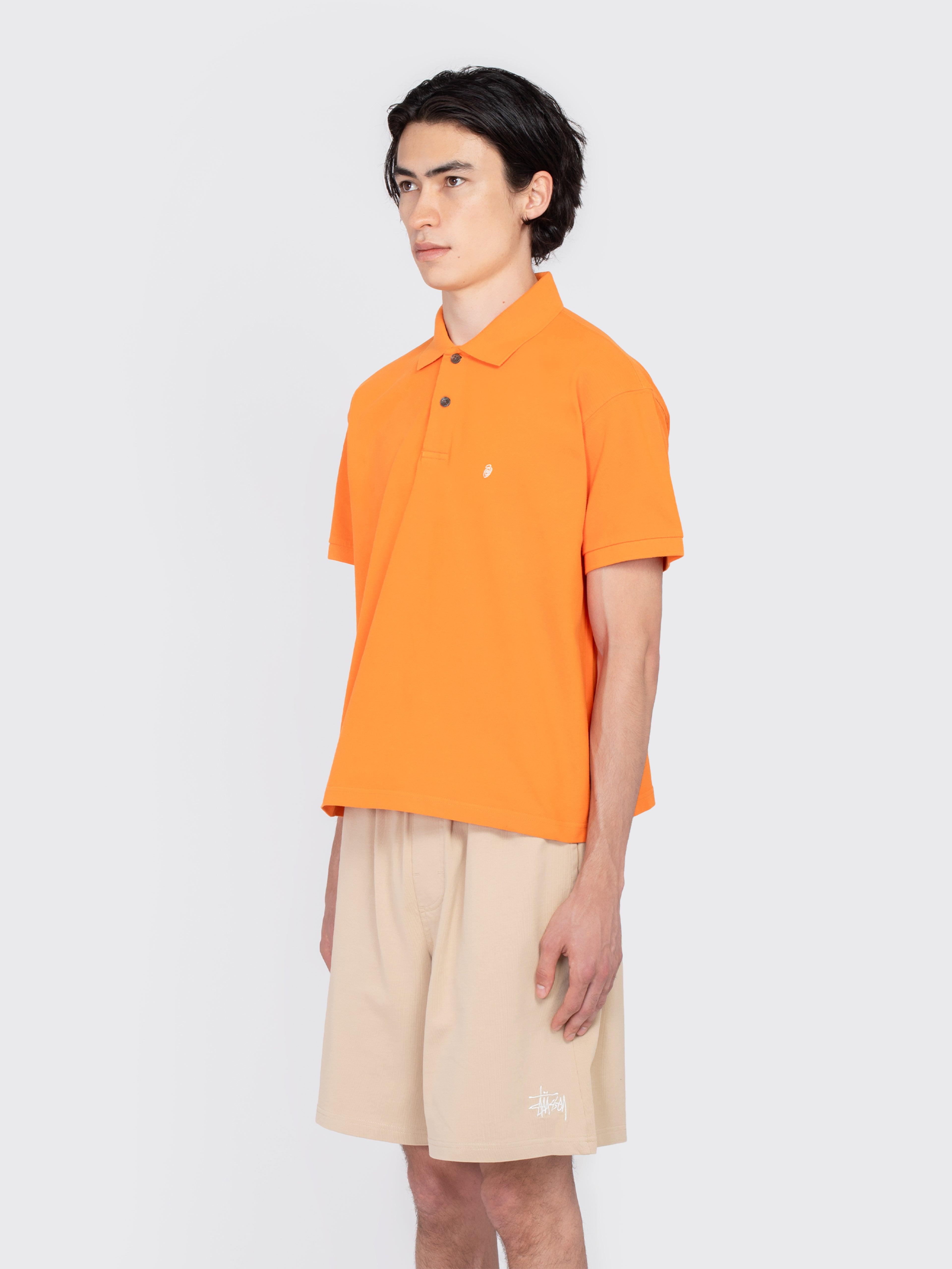 トップス STUSSY CLASSIC GEAR POLO SHIRT STUSSY CLASSIC GEAR POLO SHIRT