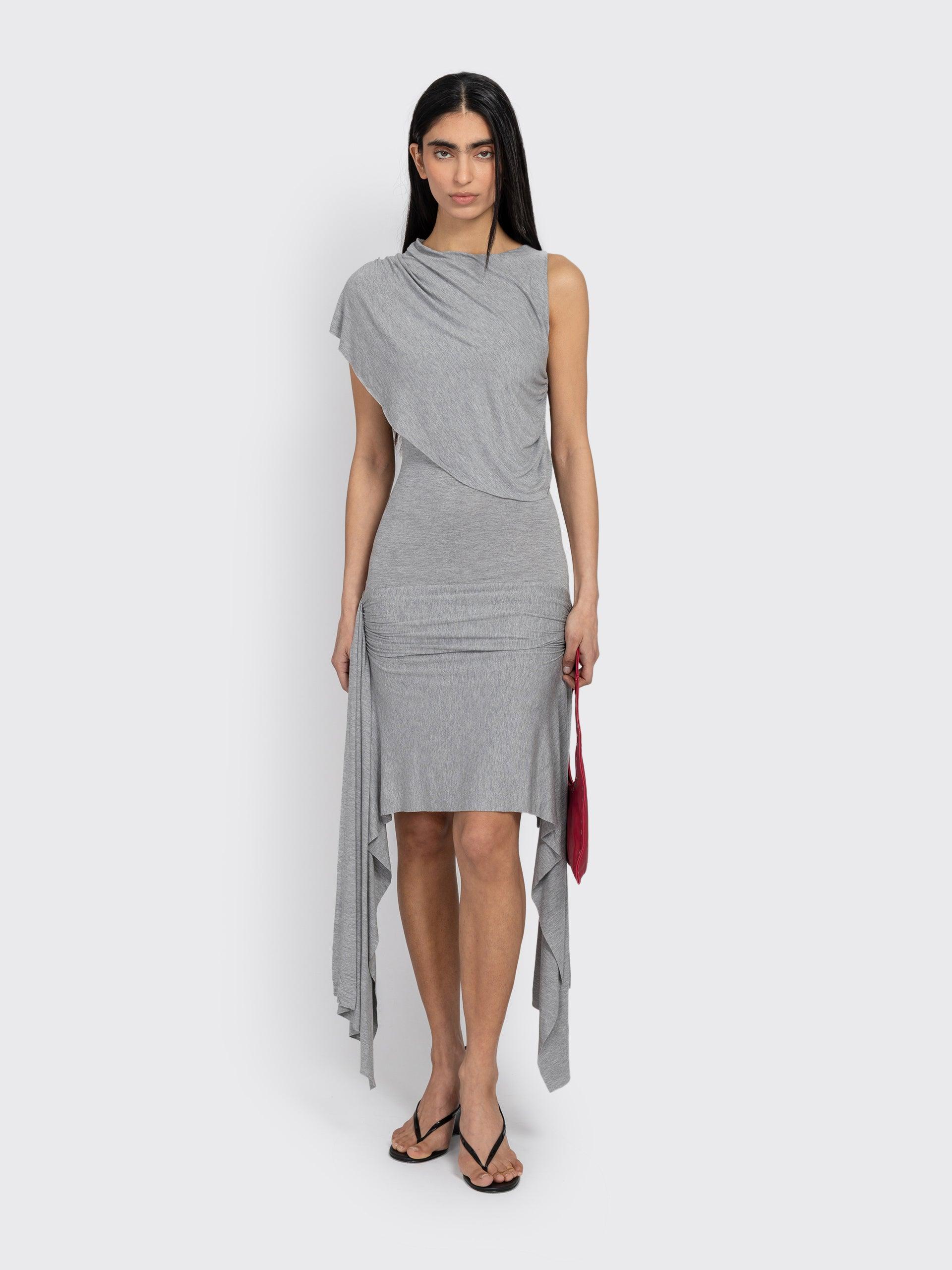 knee length dresses for ladies Lucia Knit Midi Dress – Blush Pink Chic & Flattering M main image 0