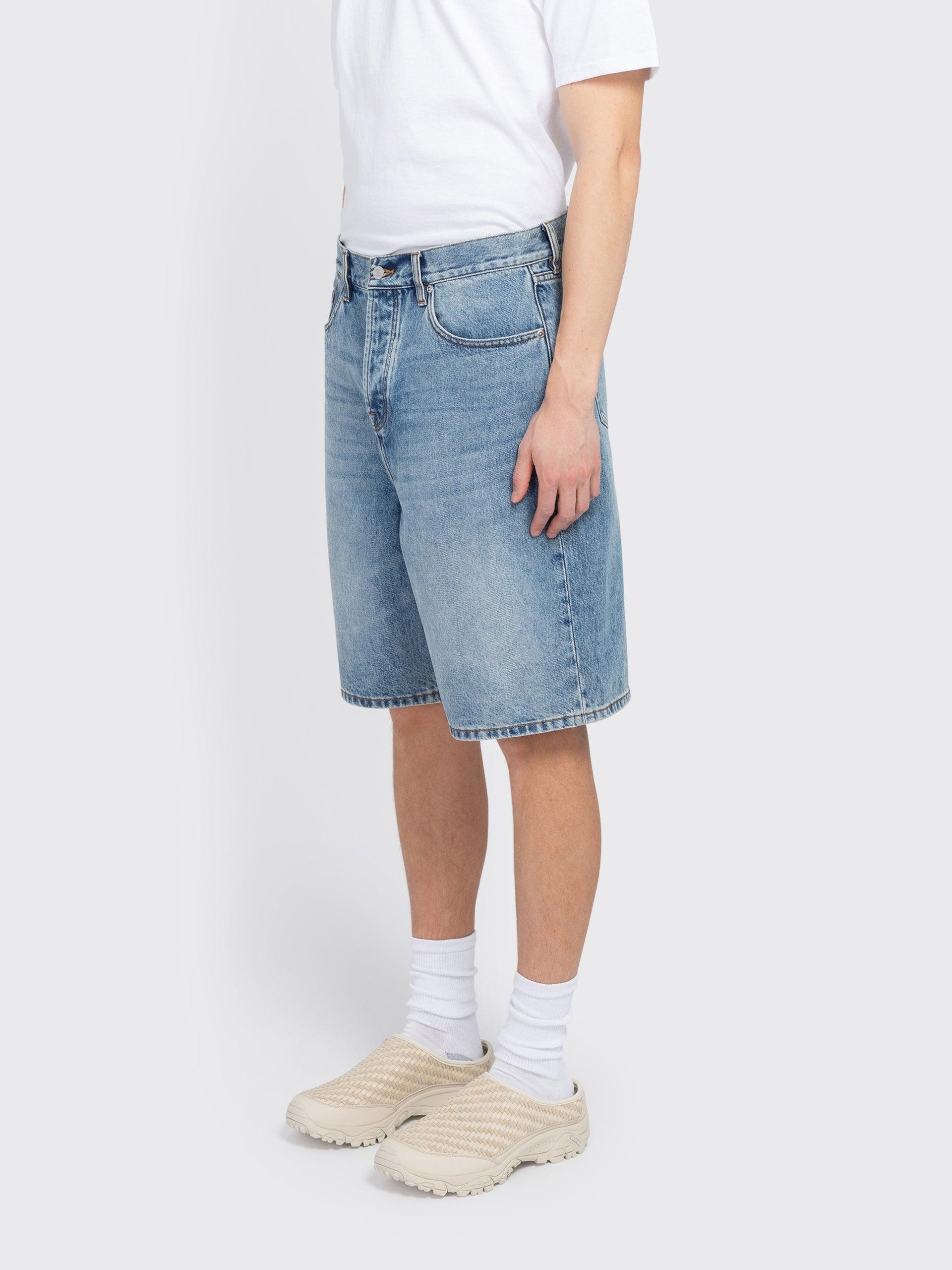 Stussy Big Ol Short Denim in Blue for Men | Lyst