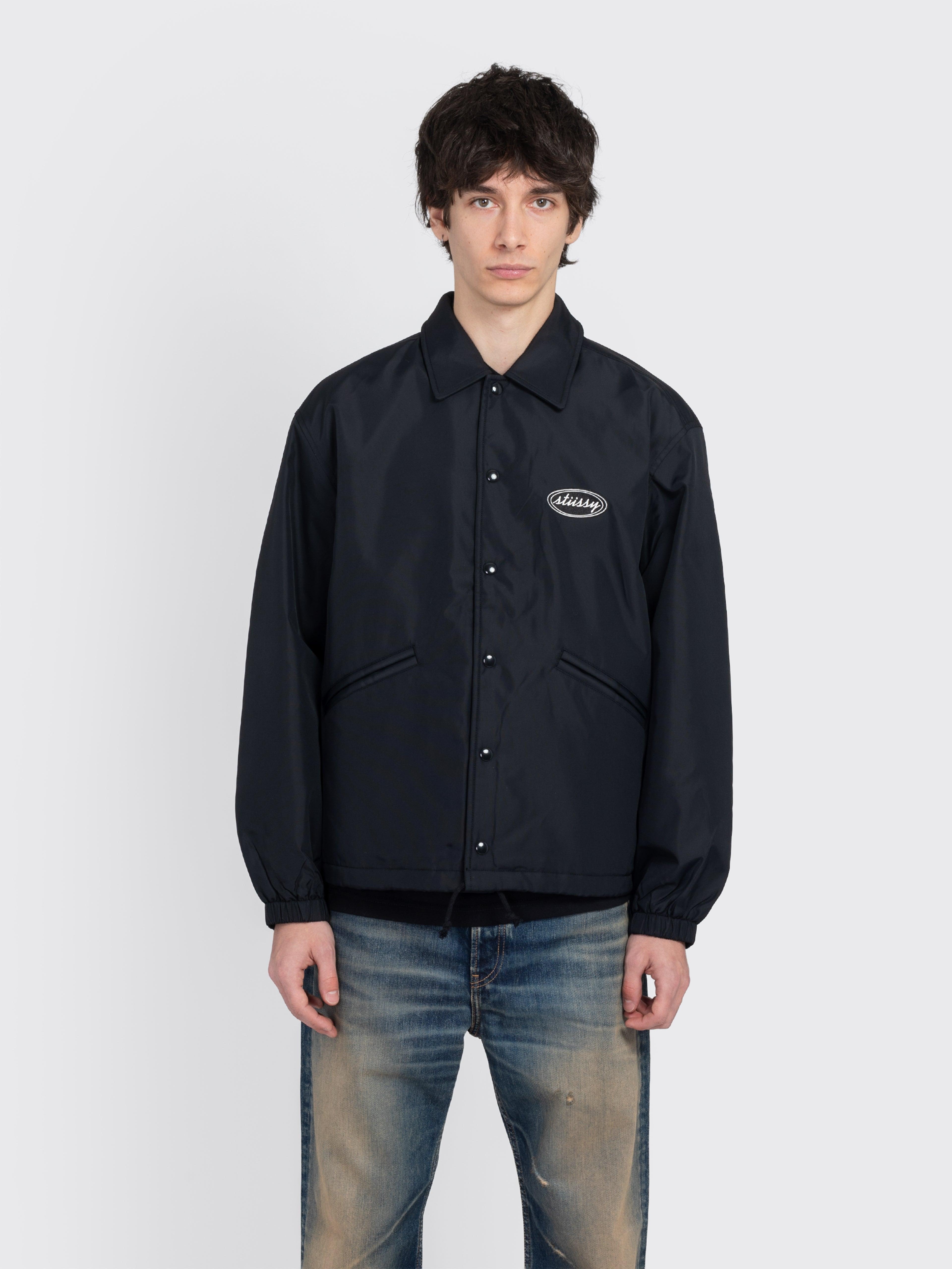 stussy champion coach jacket