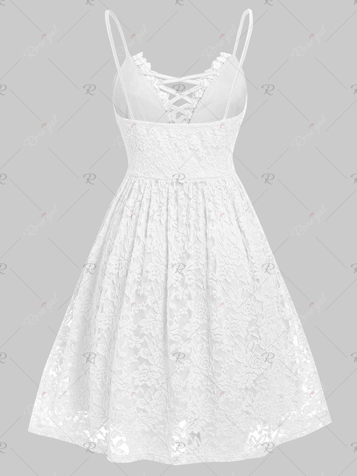 plus size white cami dress