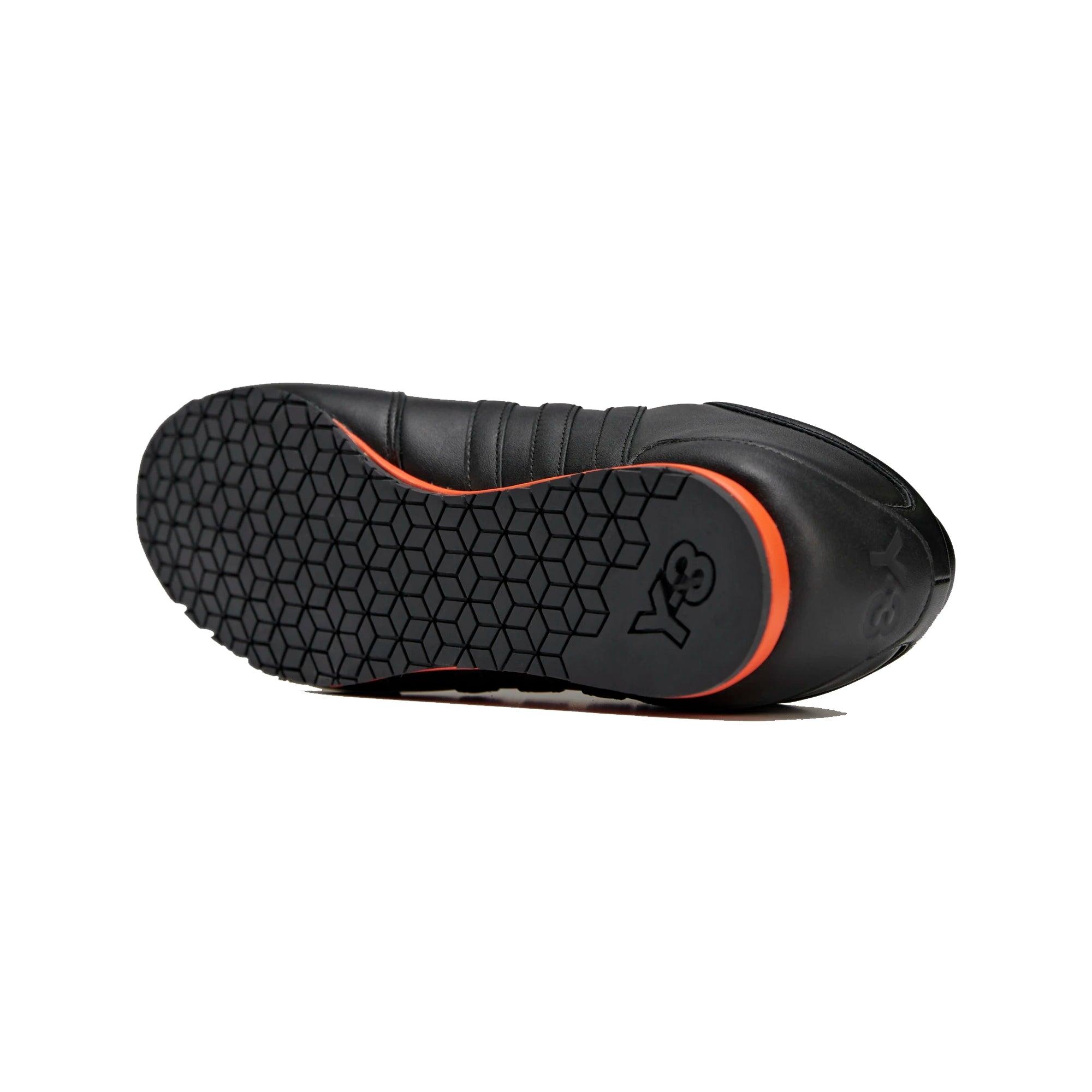 Y-3 Boxing Sneaker Black/orange for Men | Lyst