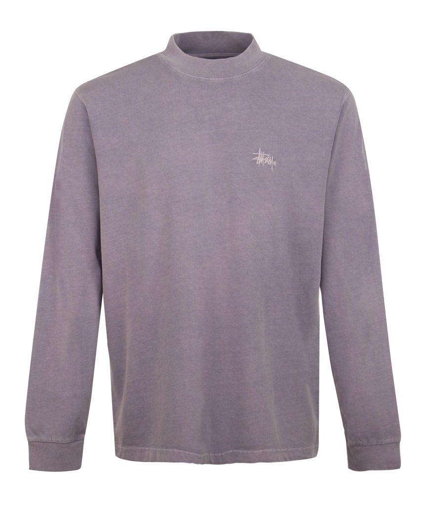 Download Stussy Mock Neck Ls T-shirt Lilac in Purple for Men - Lyst
