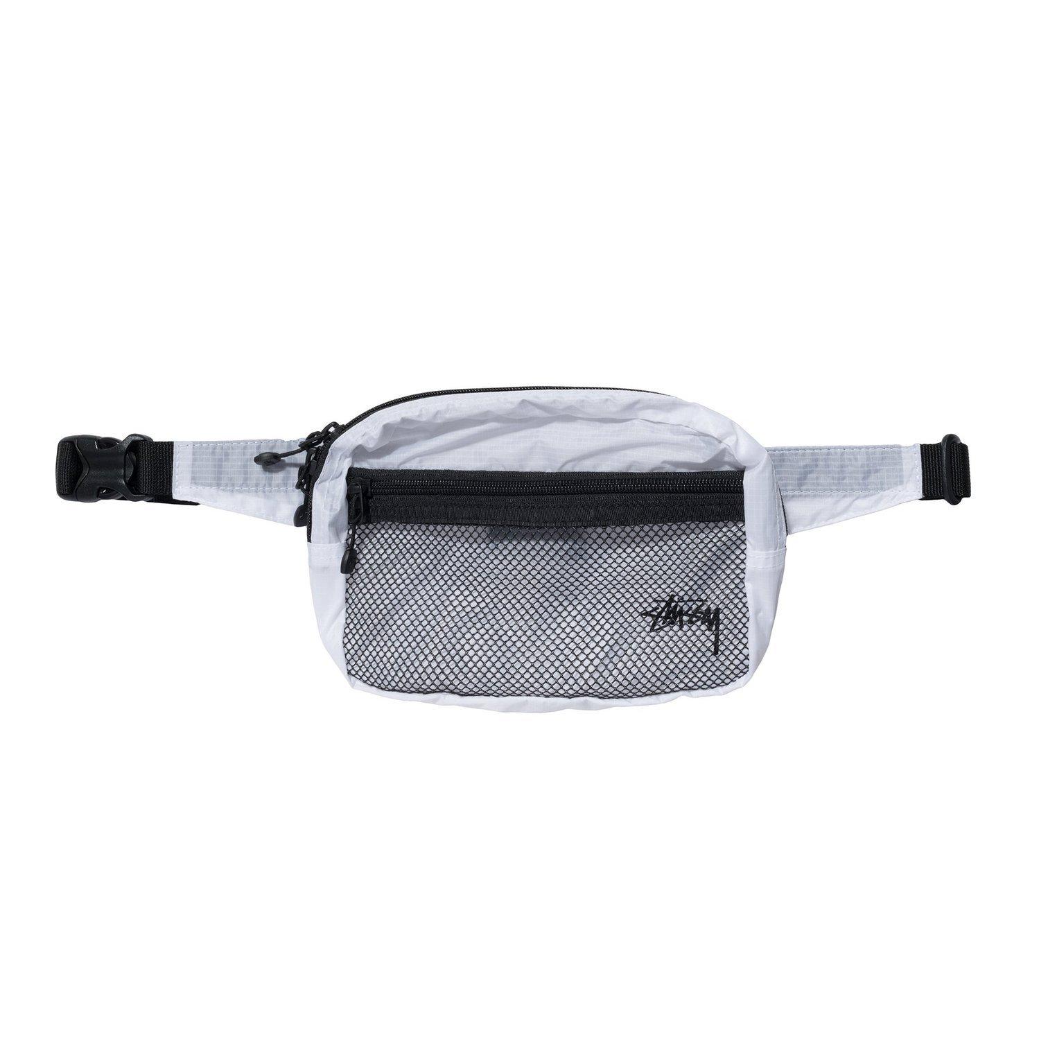 stussy fanny pack black
