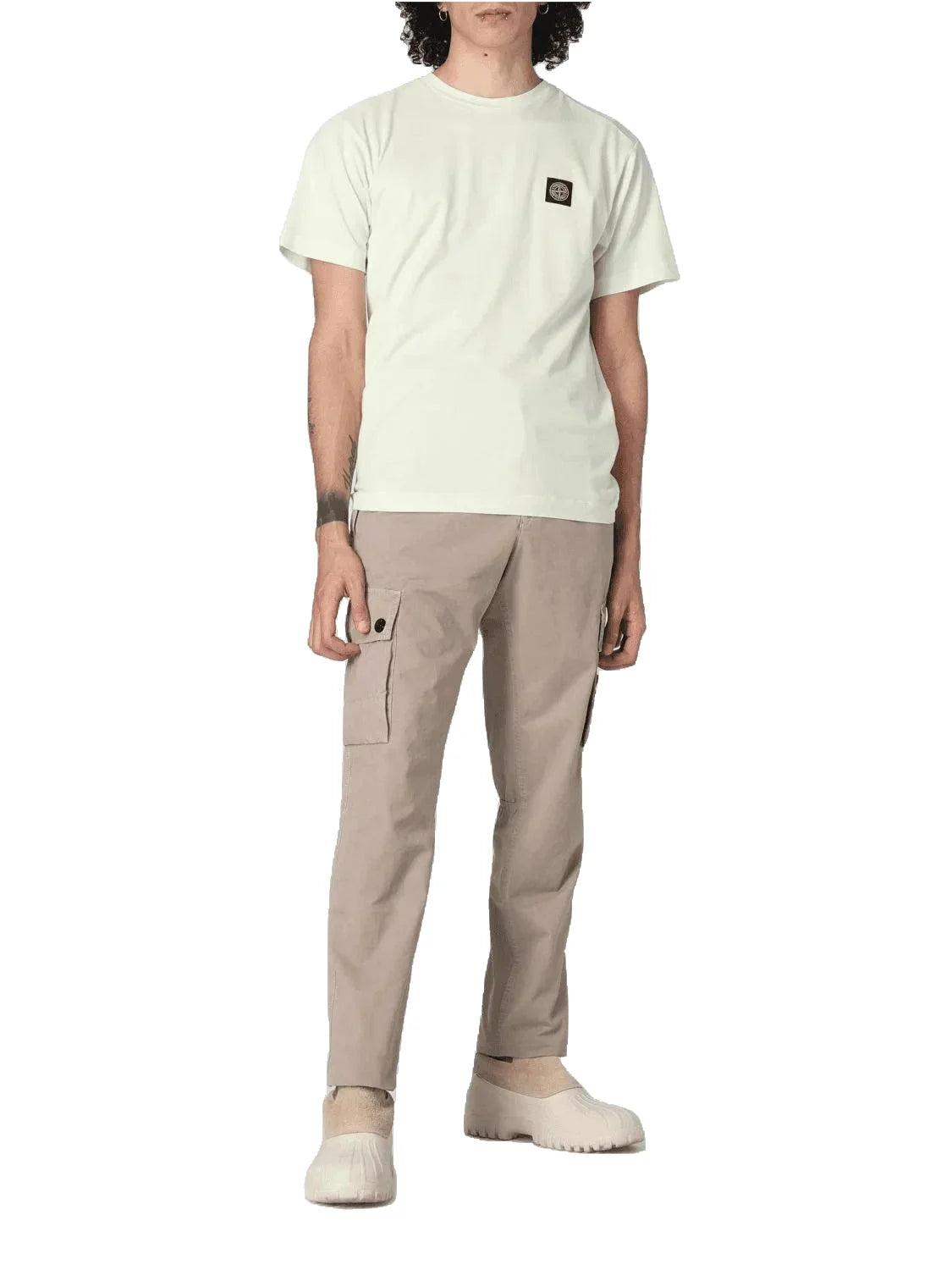 Stone Island Beige Cargo Trousers in Natural for Men | Lyst