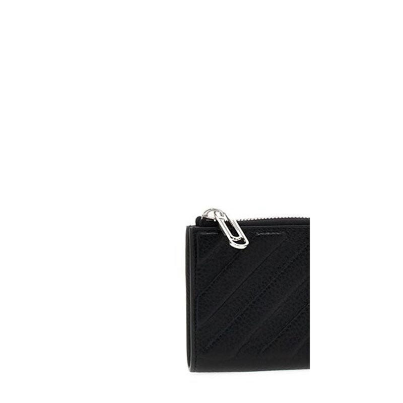 Off-White c/o Virgil Abloh Binder Leather Zip Around Wallet in