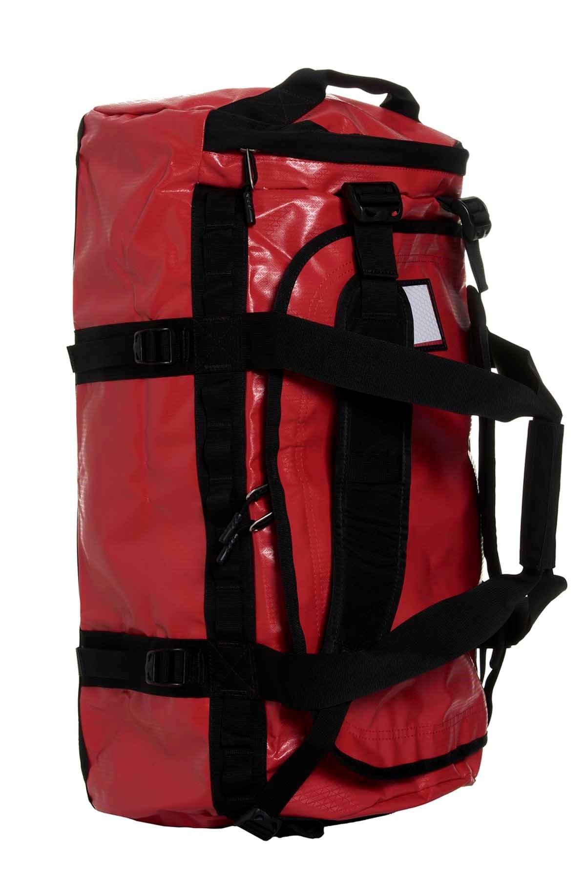 The North Face Synthetic 'base Camp Duffel M' Duffel Bag' in Red | Lyst