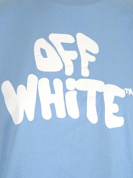 Light blue best sale off white shirt