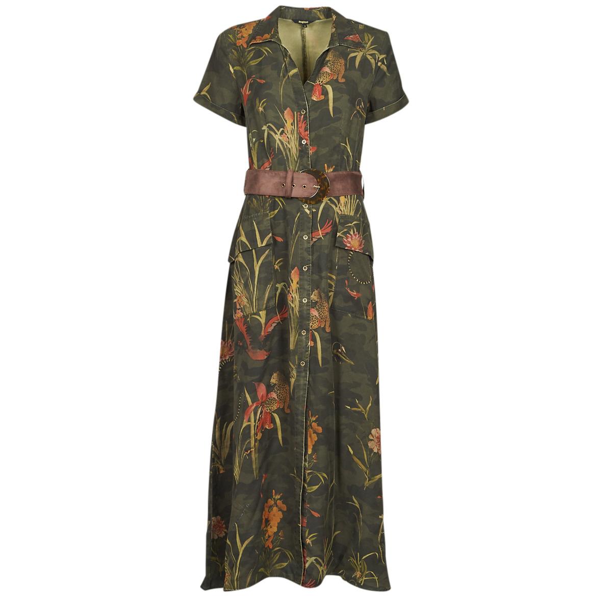 Desigual Amsterdam Long Dress in Green Lyst UK
