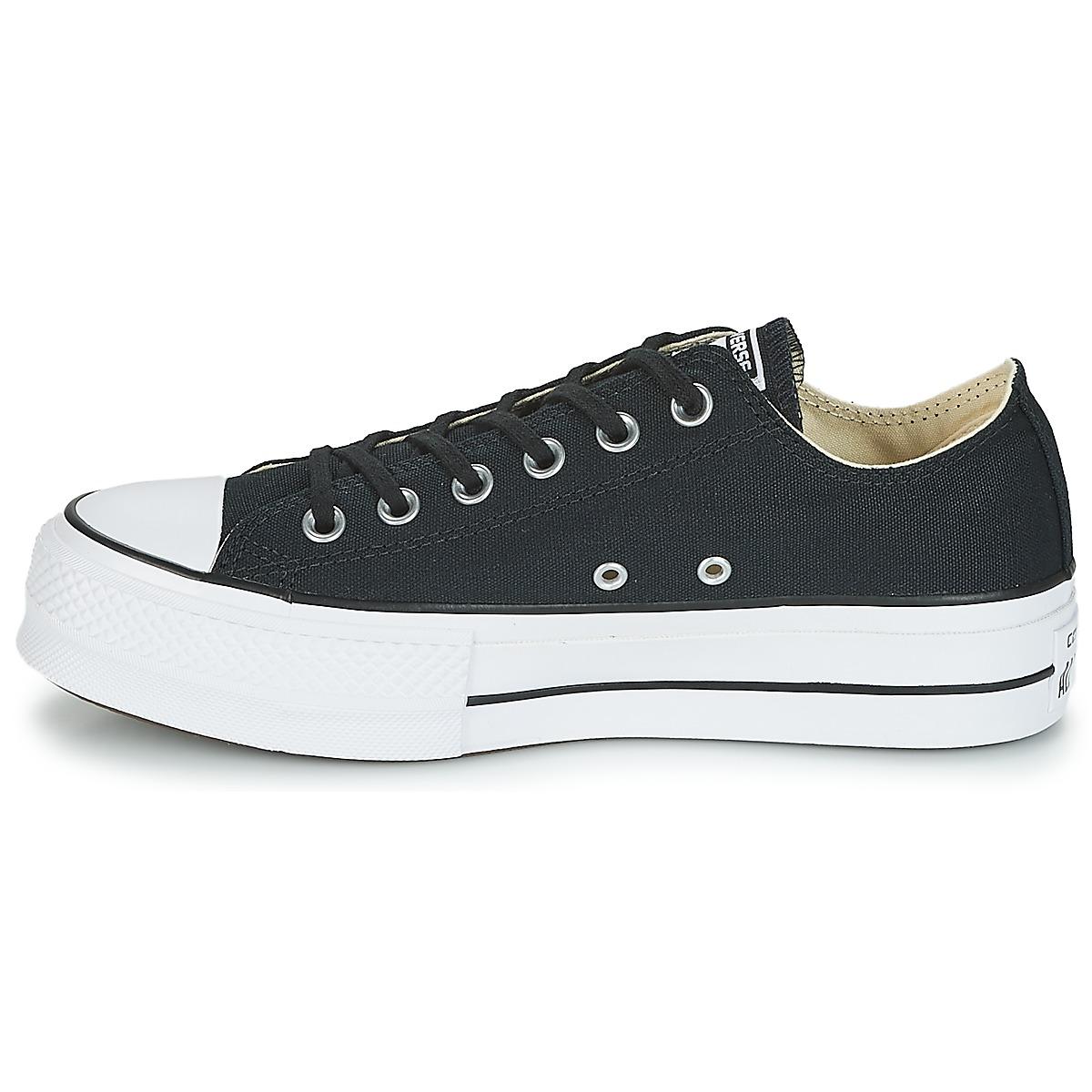 converse chuck taylor all star lift clean ox core canvas