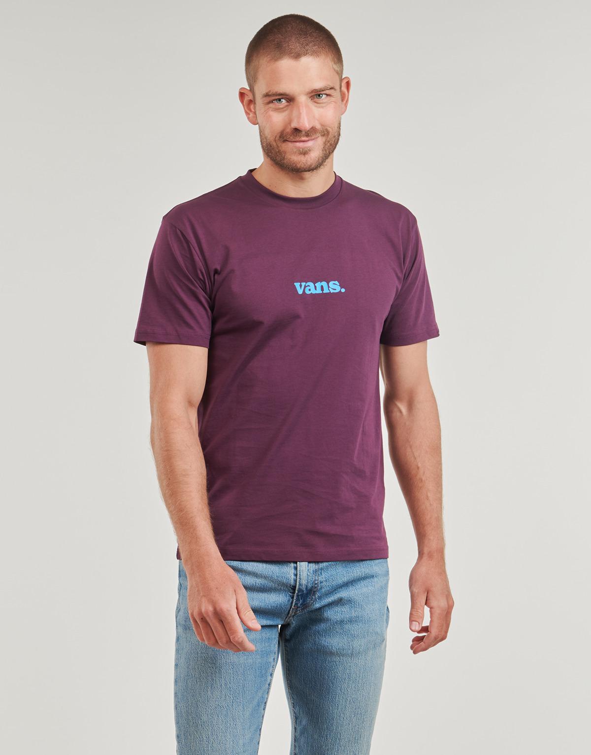 Vans purple hotsell t shirt