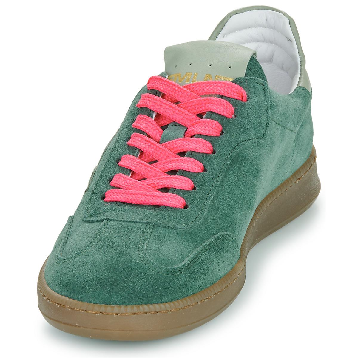 Meline Shoes (trainers) Melistar in Green Lyst UK