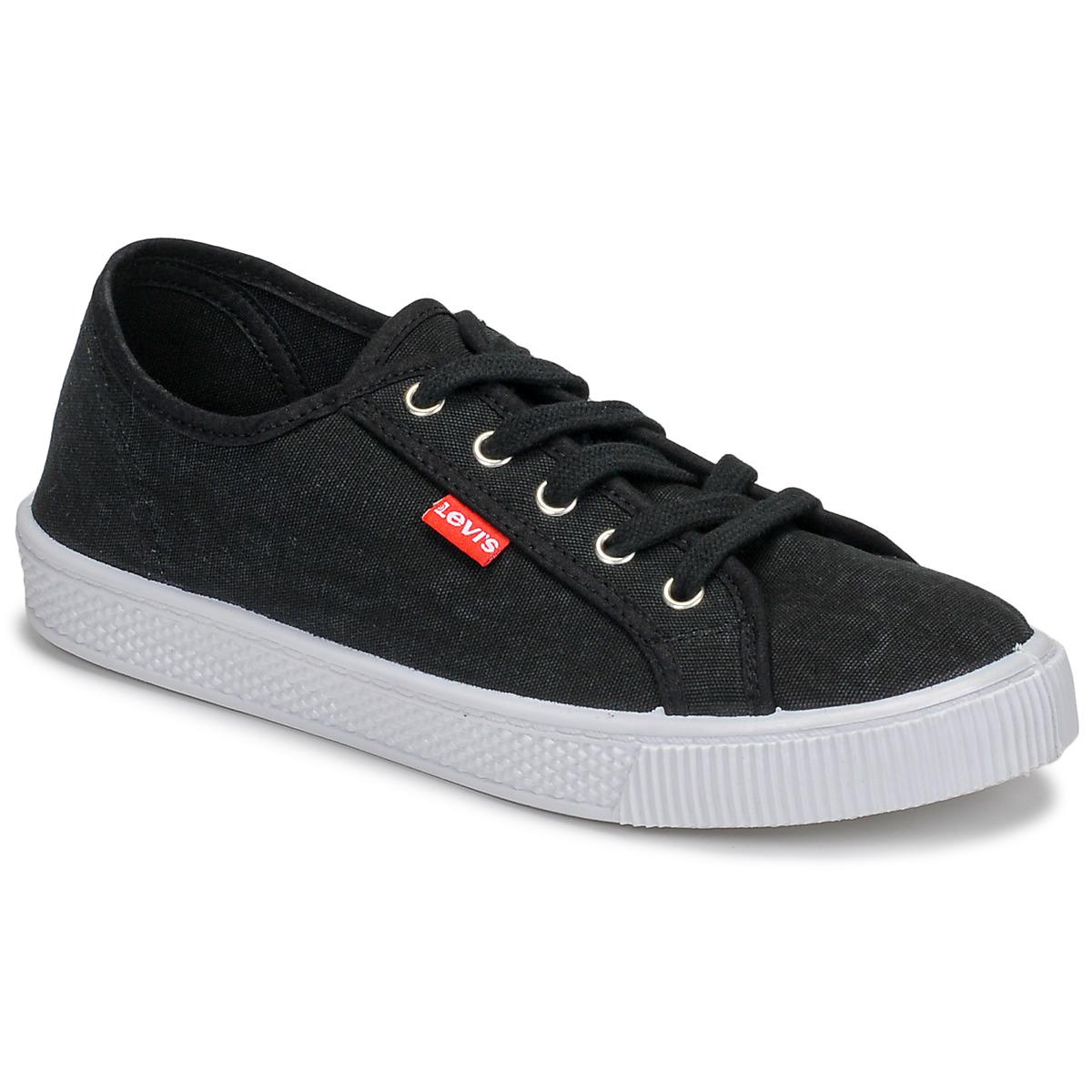 Levi's Malibu Beach Sneakers in Black - Lyst