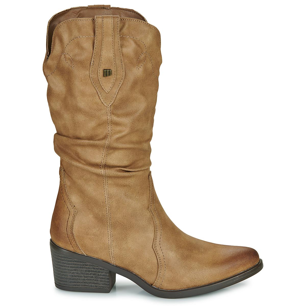 MTNG High Boots 59846 in Brown Lyst UK