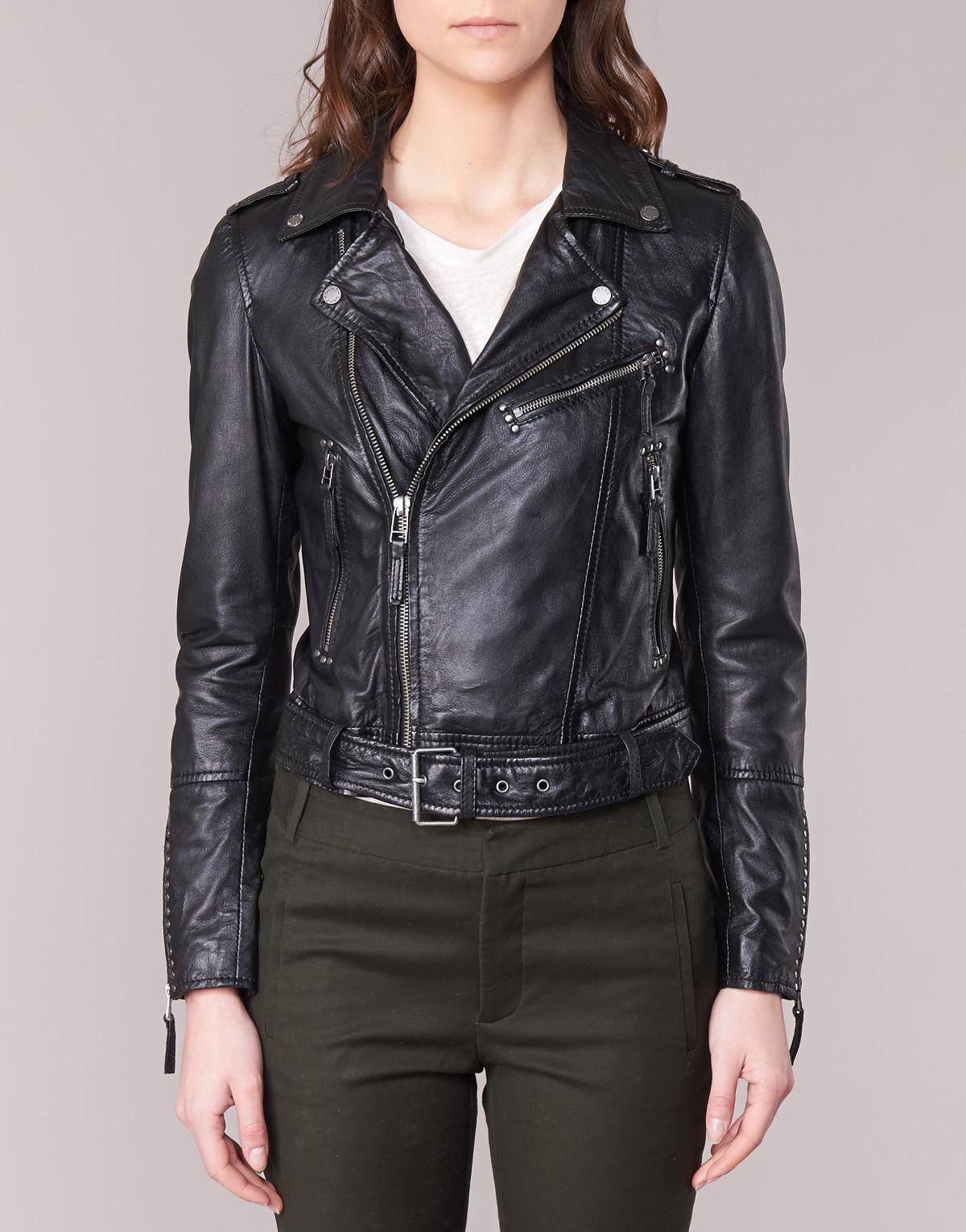 Oakwood 62320 Leather Jacket in Black - Lyst