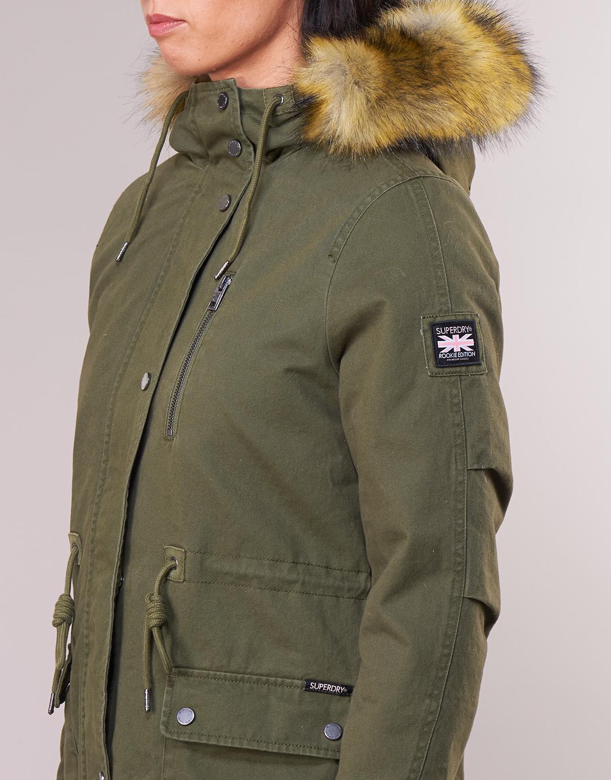Superdry Lucy Rookie in Khaki (Green 