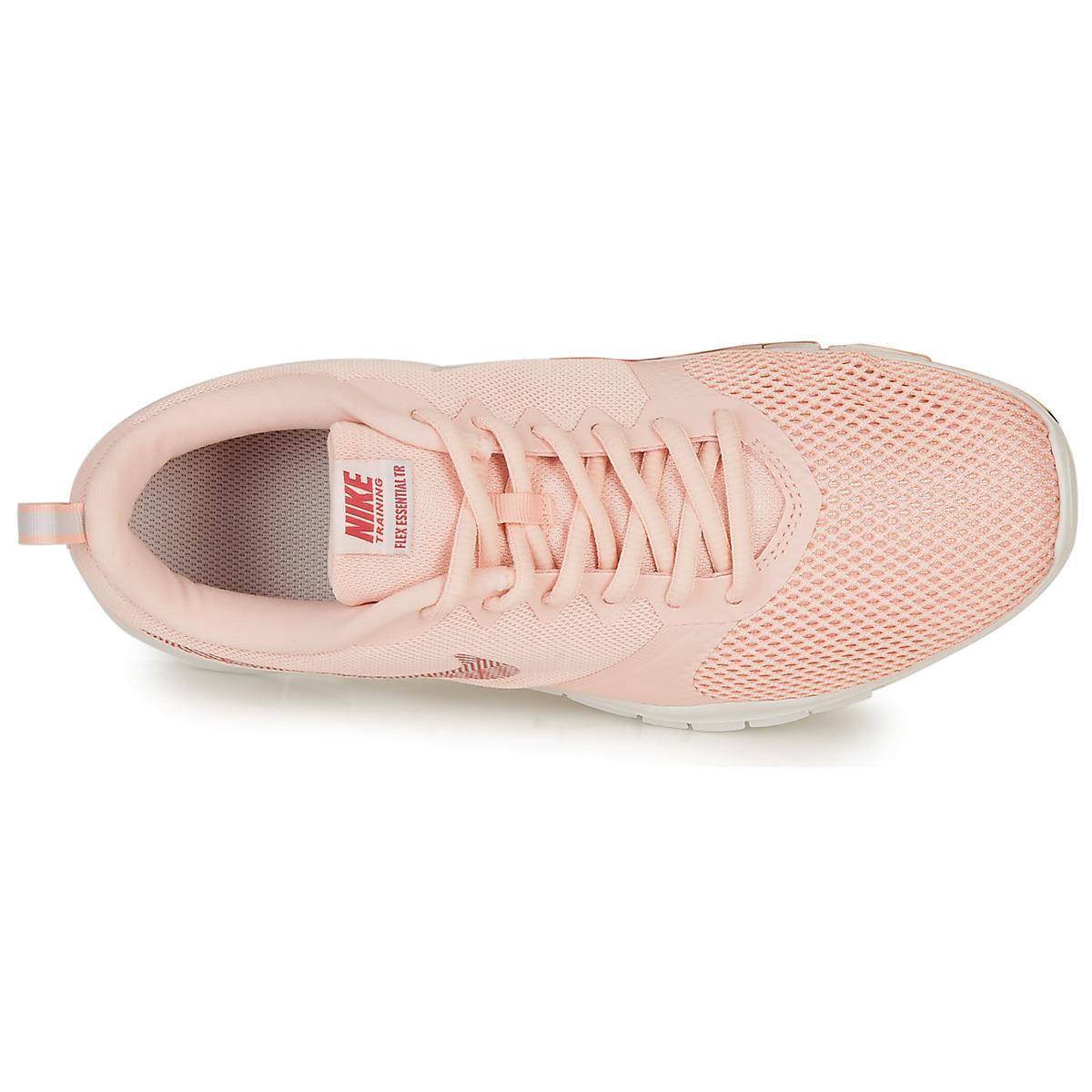 nike flex trainers pink