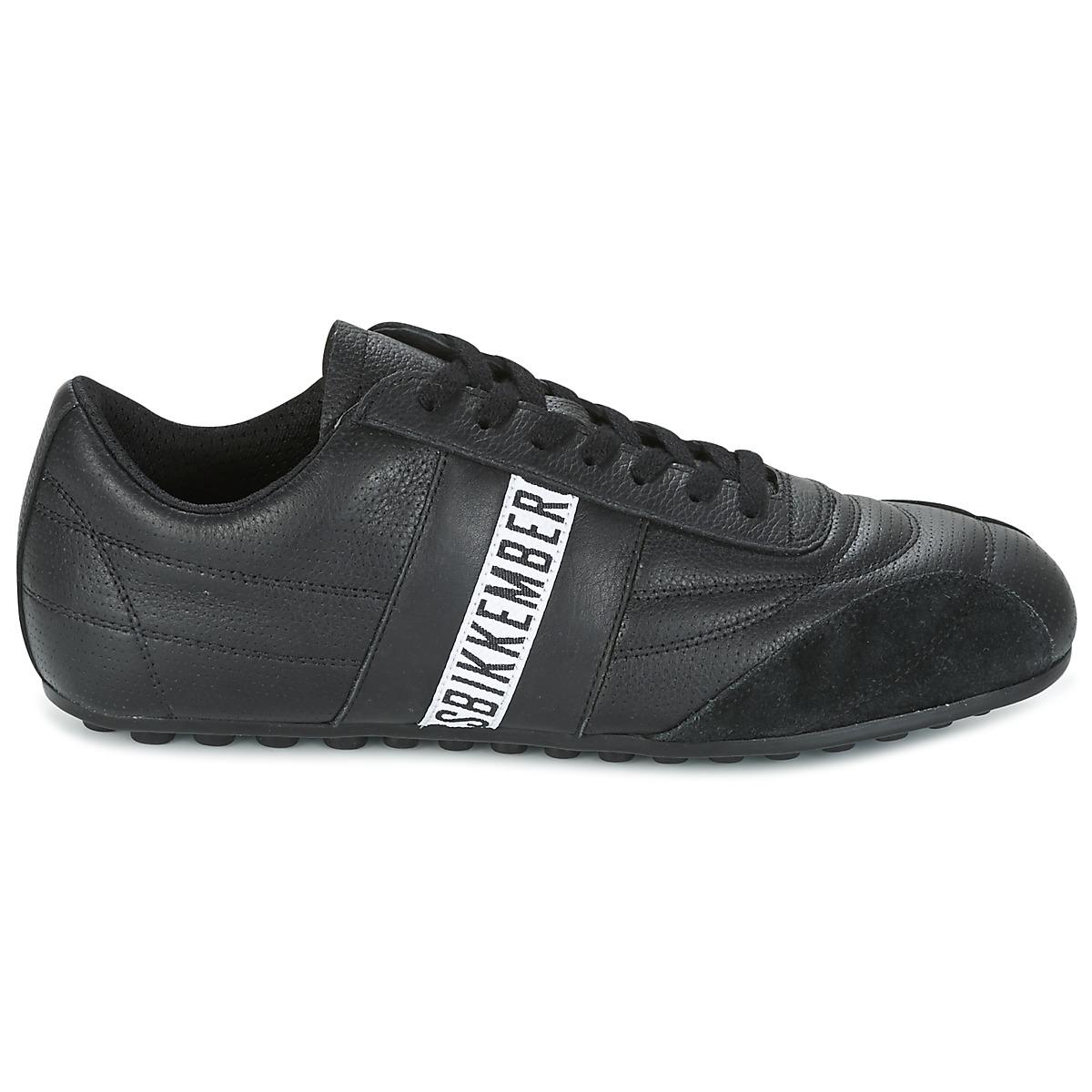 Bikkembergs Soccer 106 Leather Shoes (trainers) in Black for Men - Lyst