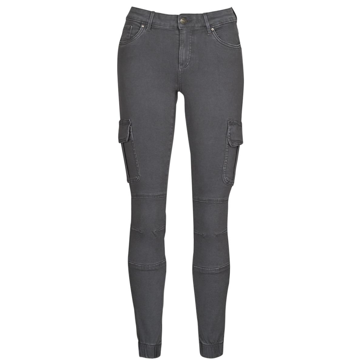 ONLY Cargo Trousers Onlmissouri Reg Ank Cargo Pnt in Grey