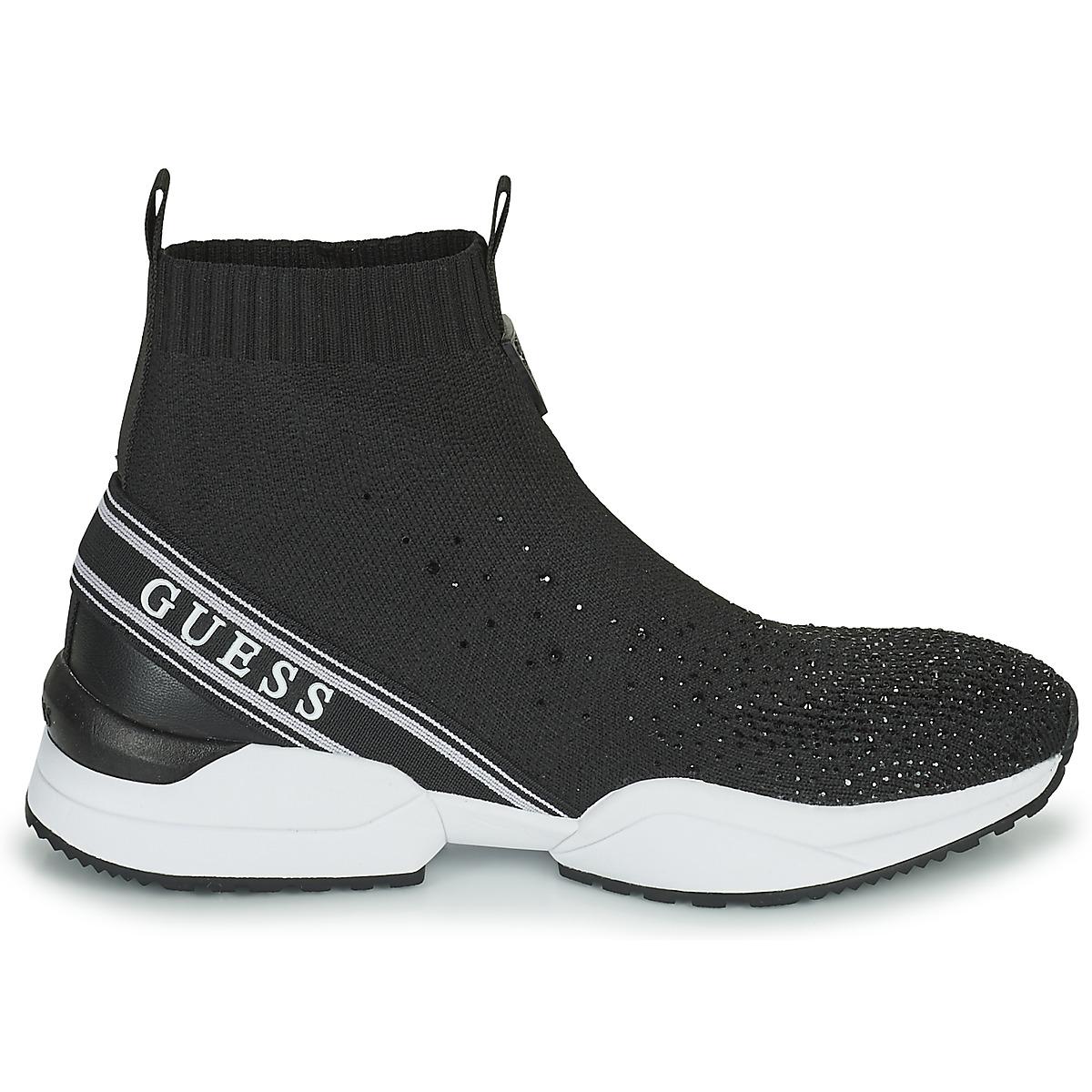 guess sock trainers