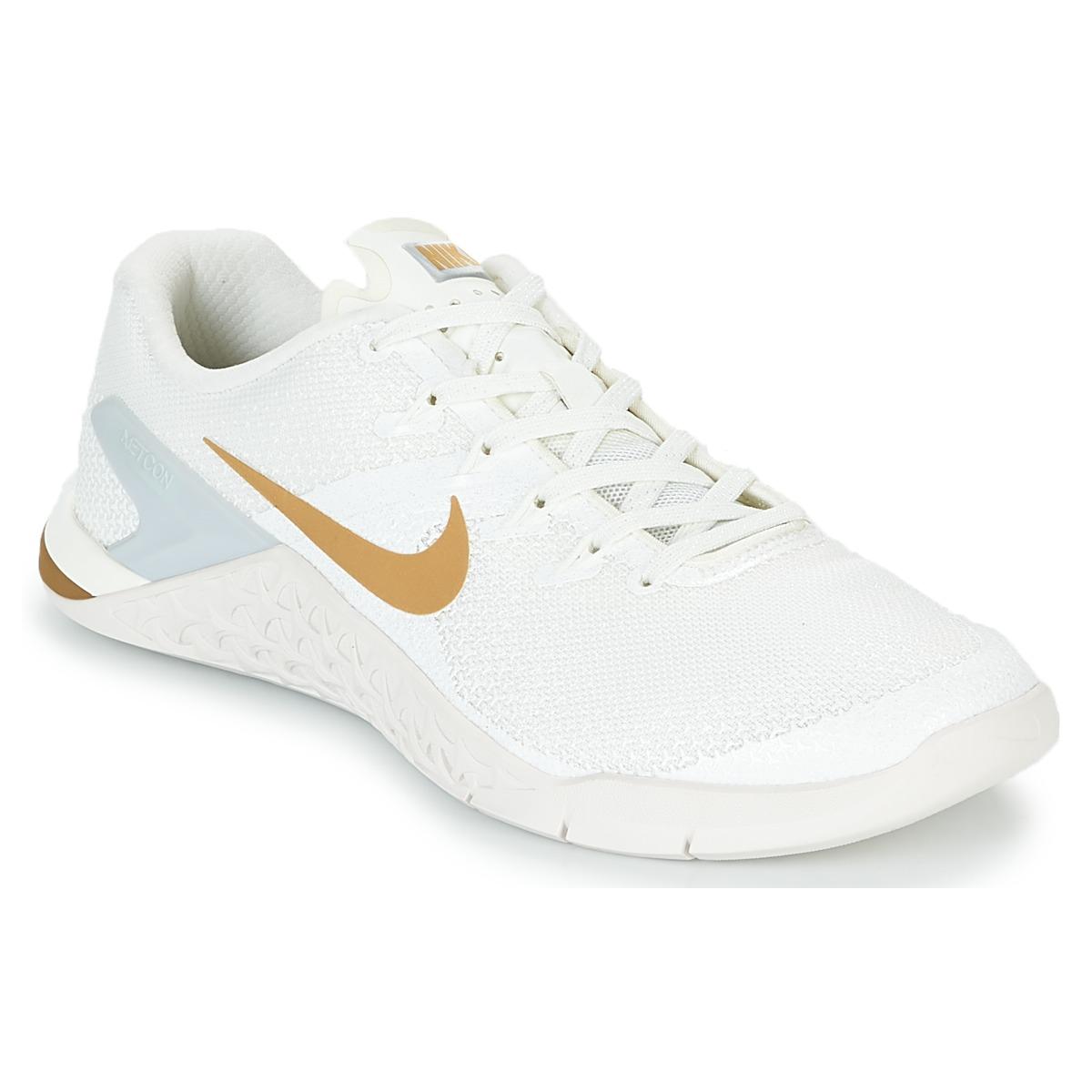 Nike Metcon 4 Champagne Trainers in Cream (White) - Lyst