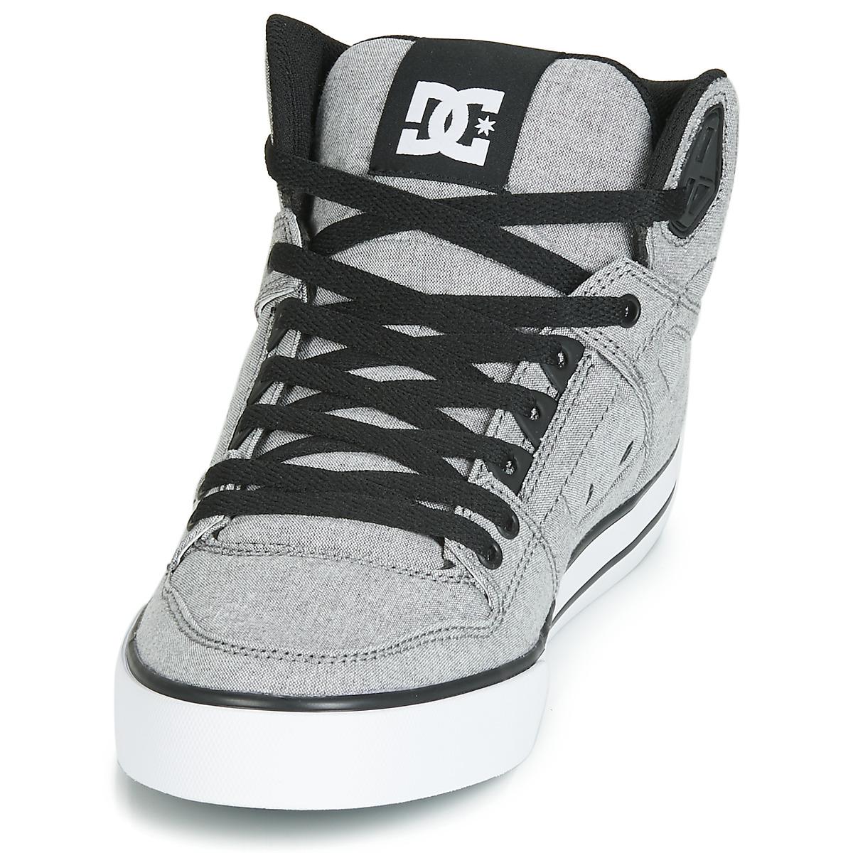 grey dc high tops