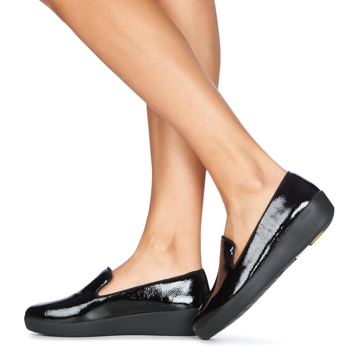Fitflop Audrey Smoking Slippers Crinkle 
