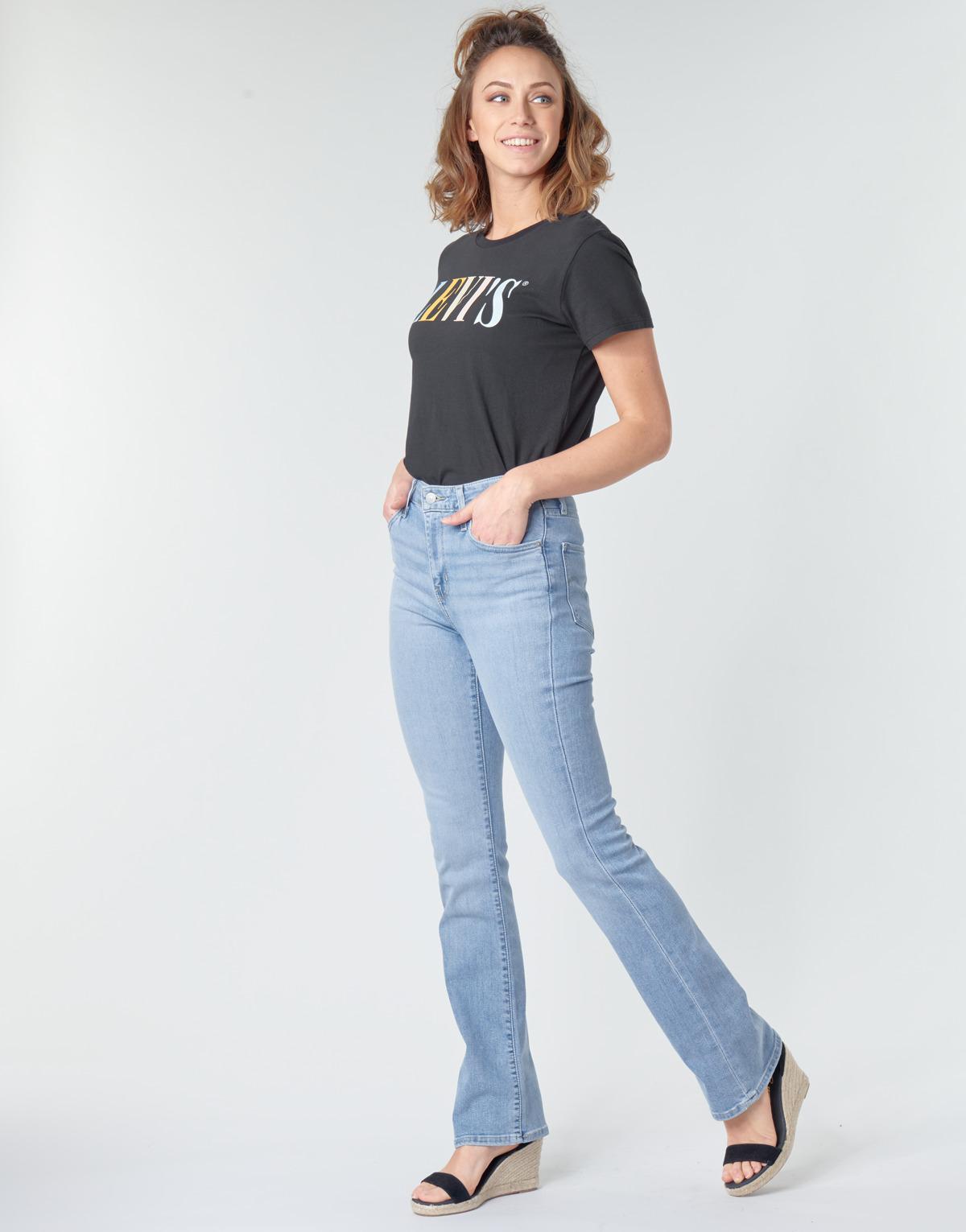 Levi's Denim 725 High Rise Bootcut Bootcut Jeans in Blue | Lyst UK