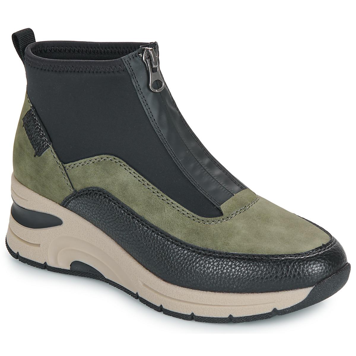 Rieker Shoes high top Trainers Meminia in Blue Lyst UK