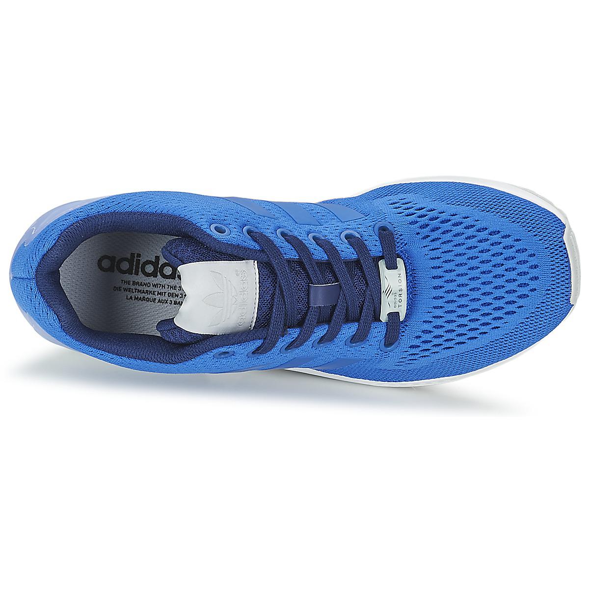 adidas torsion zx flux blue
