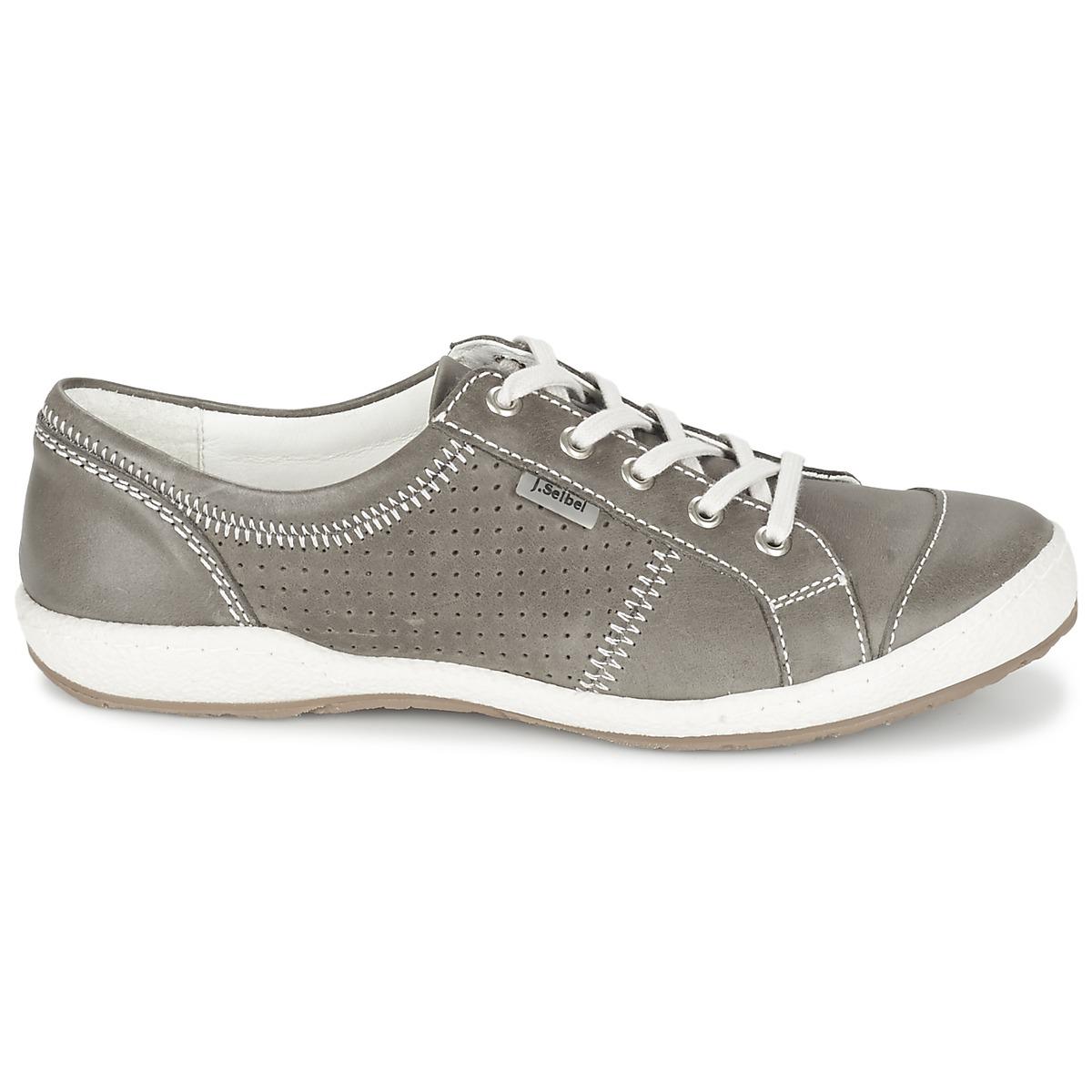 Josef Seibel Leather Caspian Shoes (trainers) in Grey (Grey) - Lyst