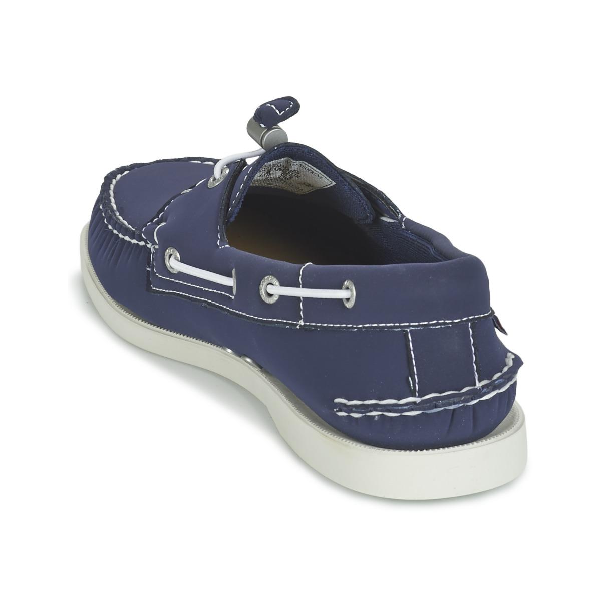 Sebago Synthetic Docksides Ariaprene Men's Boat Shoes In Blue for Men