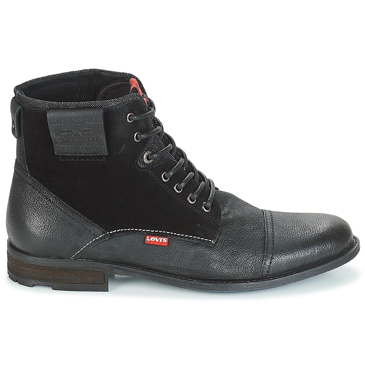 Levi's fowler boots black Clearance