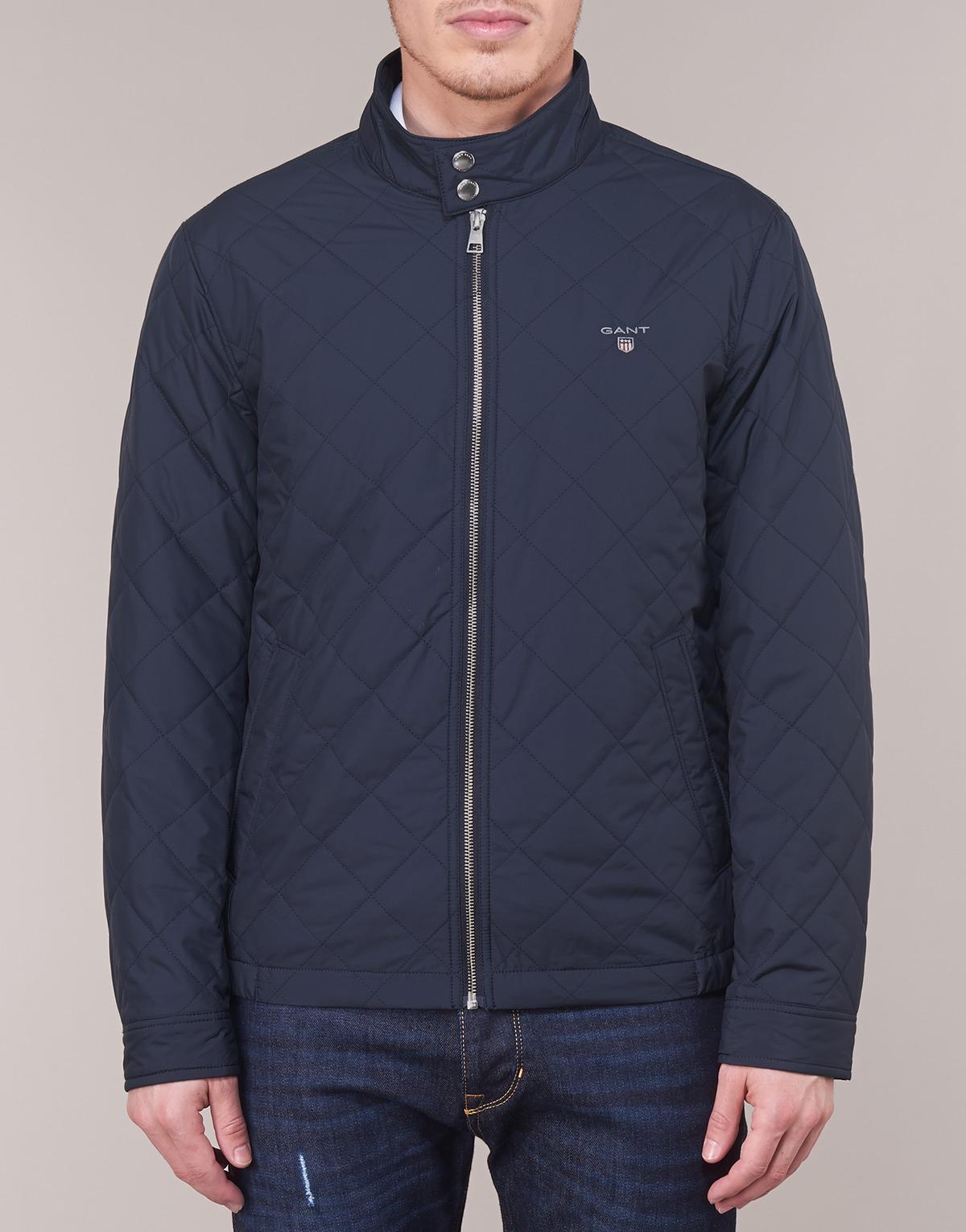 GANT The Quilted Windcheater Jacket in Blue for Men Lyst