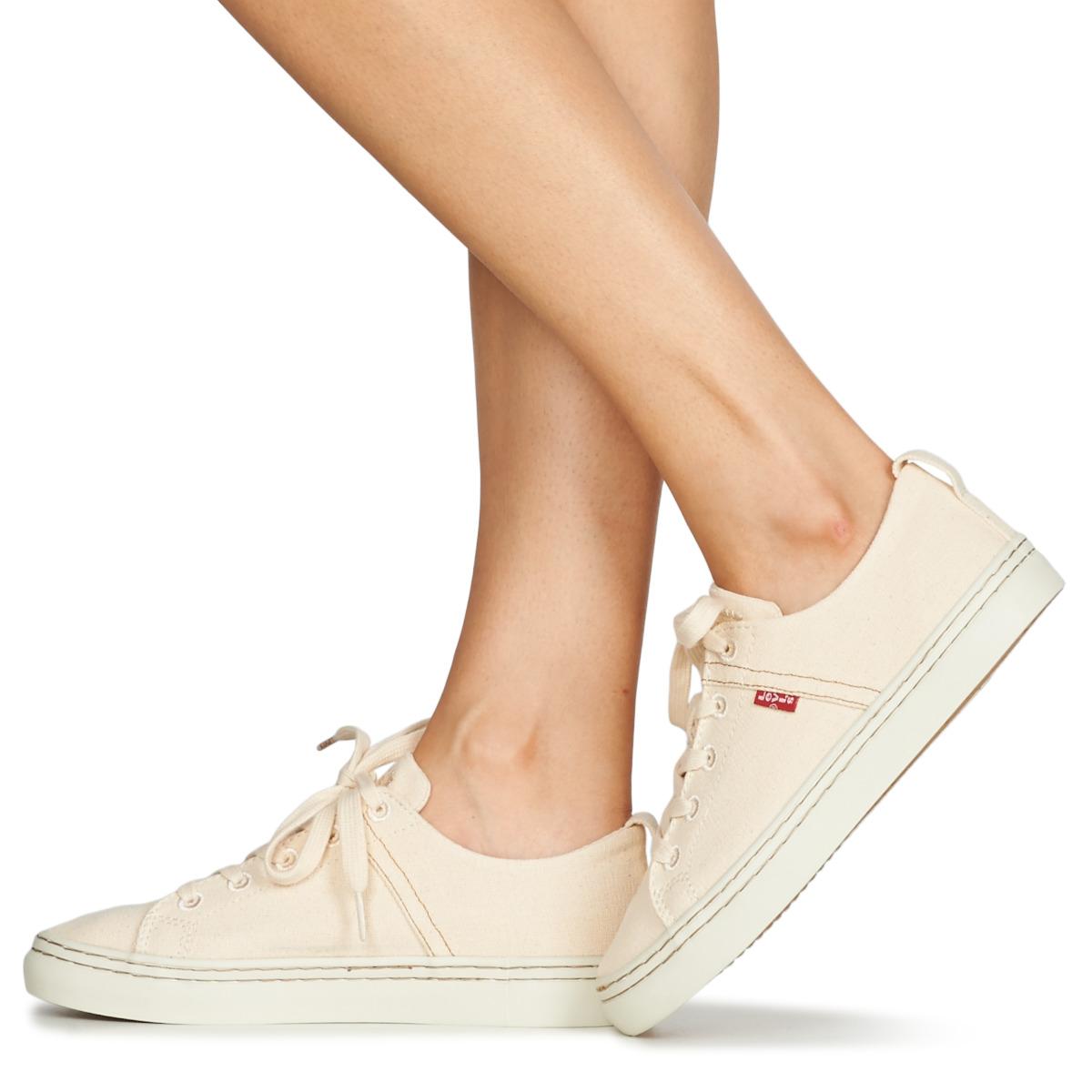 Levi's Levis Sherwood S Low Shoes (trainers) in Beige (Natural) - Save 19%  | Lyst UK