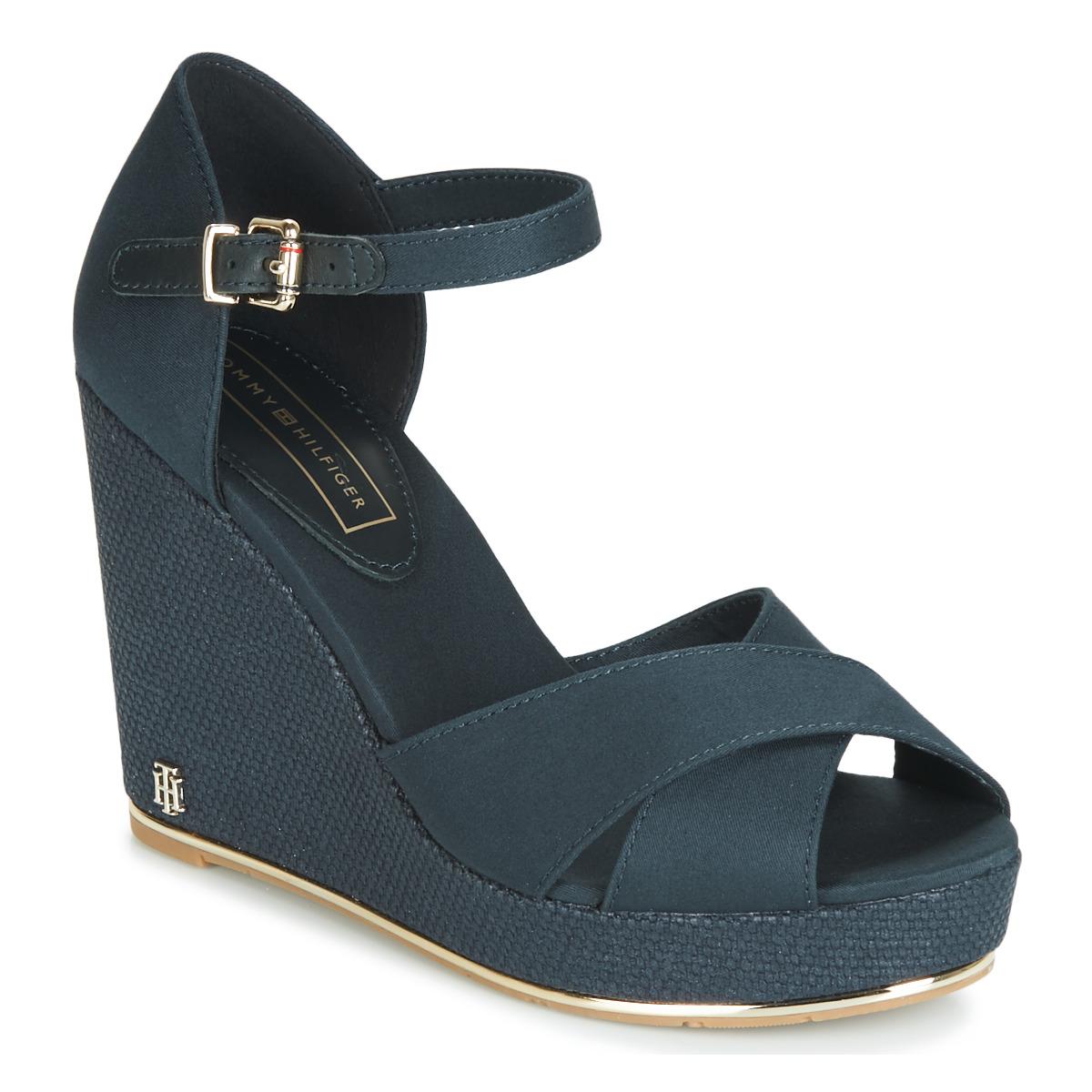 Tommy Hilfiger Selena 2d Sandals in Blue | Lyst UK