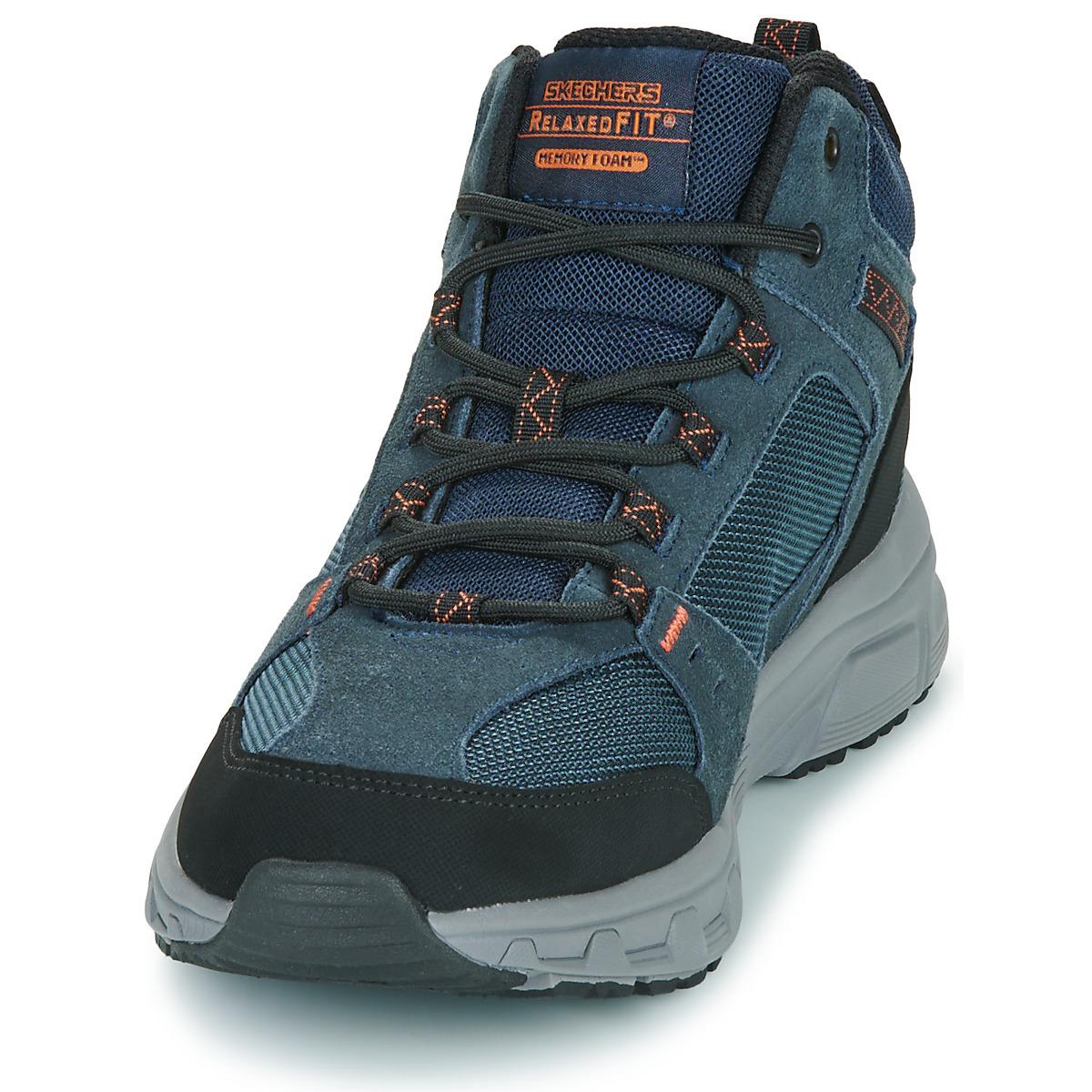 Skechers Walking Boots Oak Canyon Ironhide in Blue for Men Lyst UK