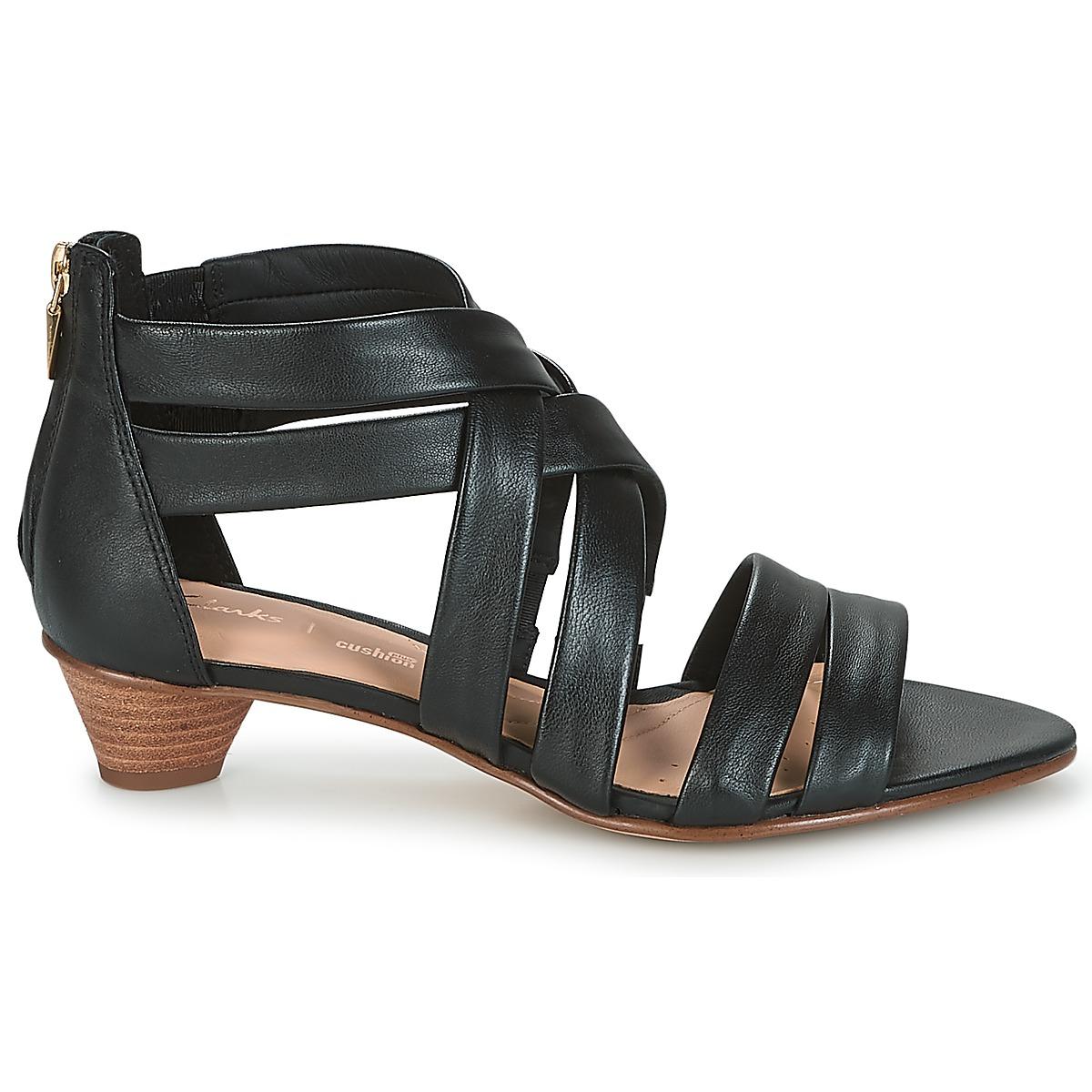 clarks mena silk sandals