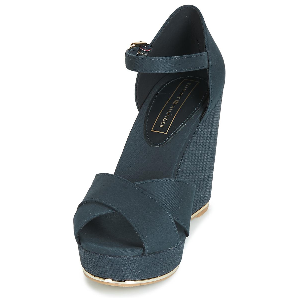 Tommy Hilfiger Selena 2d Sandals in Blue | Lyst UK