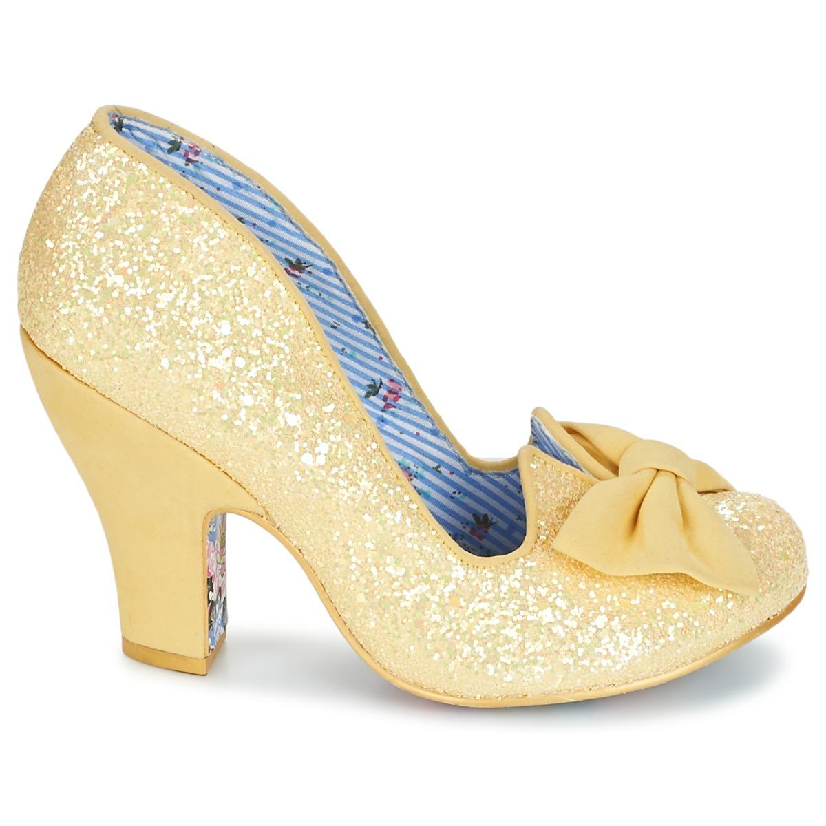 irregular choice nick of time yellow