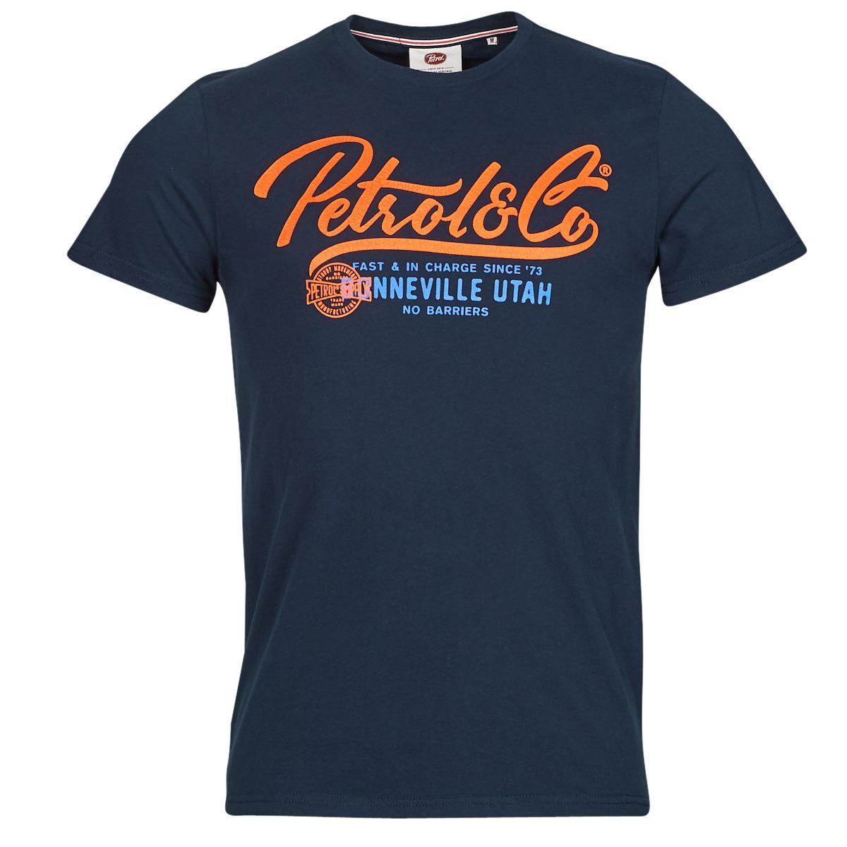 Petrol Industries T Shirt T-shirt Ss Classic Print in Blue for Men | Lyst UK