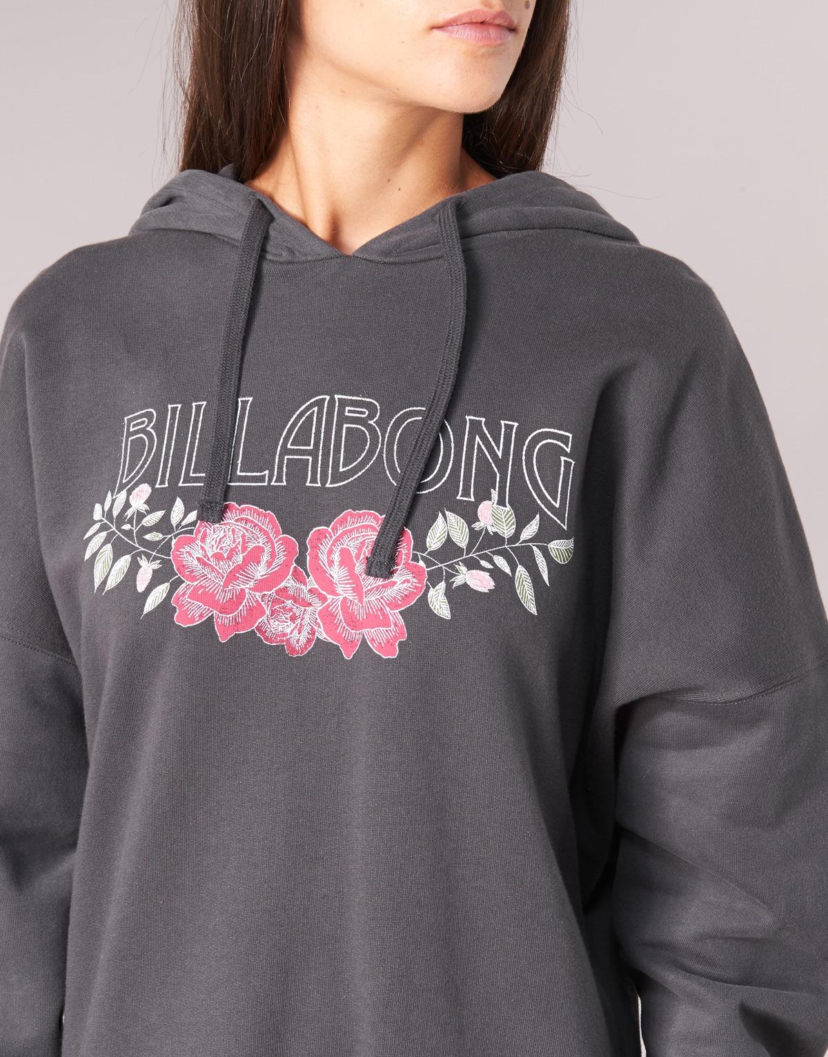 Ladies Dresses Plum Billabong Pretty Relax Hooded Dress